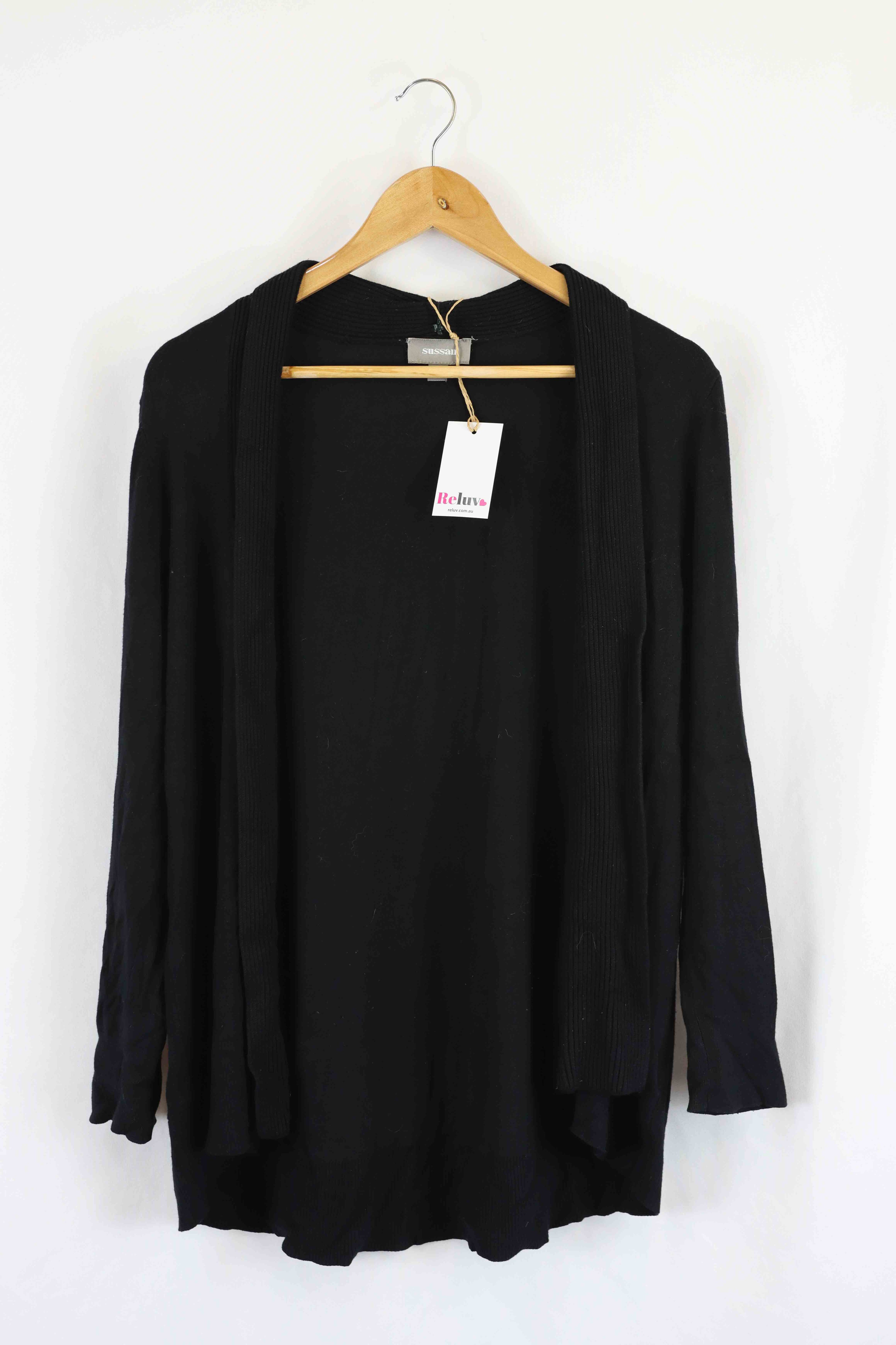 Sussan Black Cardigan XS Reluv Clothing Australia