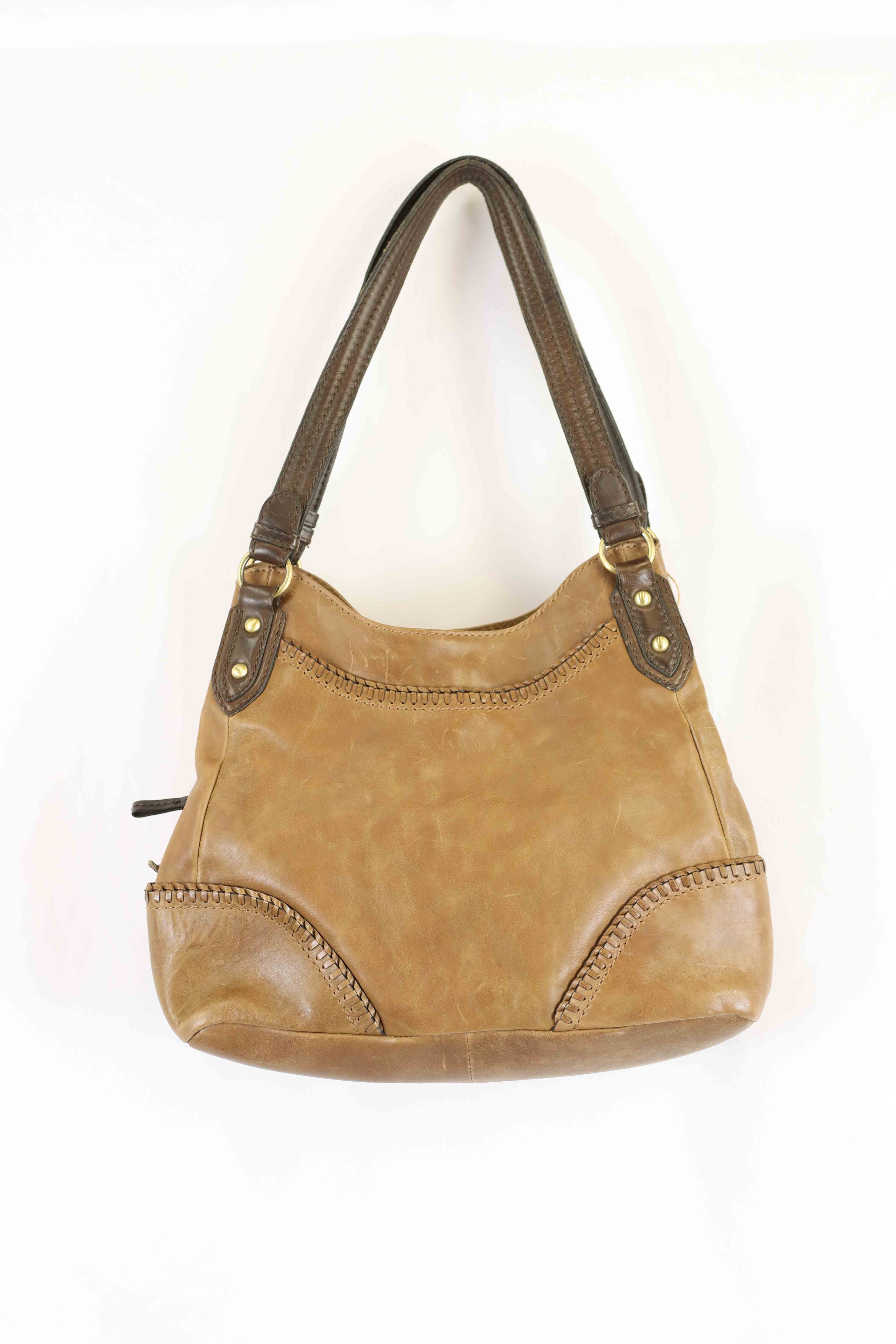 Colorado Brown Leather Bag Reluv Clothing Australia