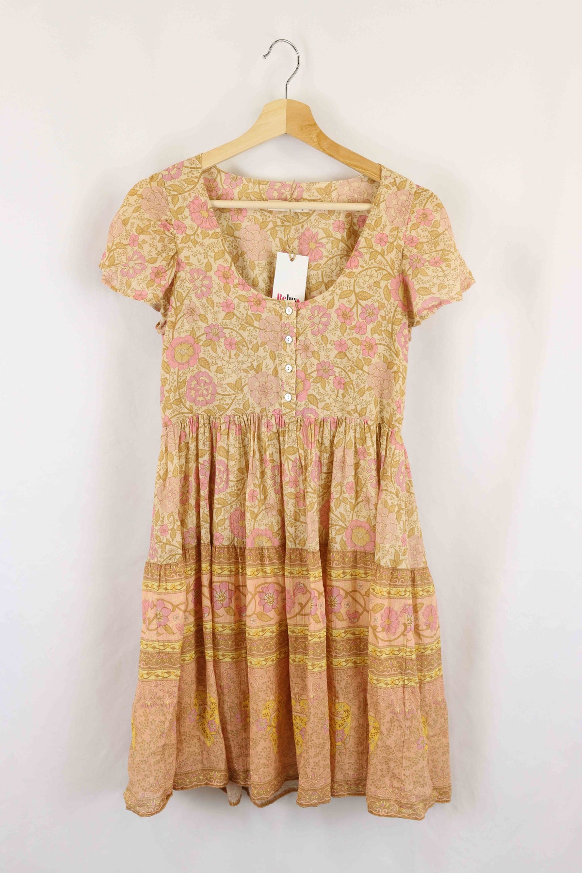 Spell &amp; The Gypsy Brown Floral Dress XS
