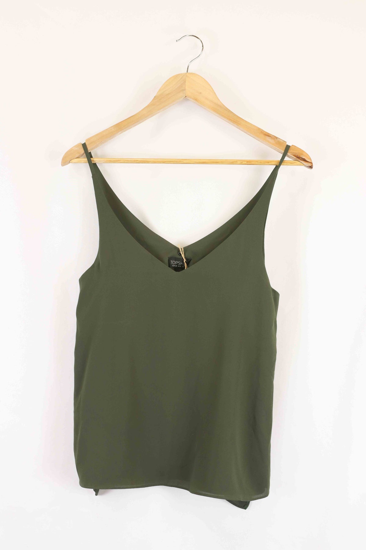 Topshop Green Cami Top 10