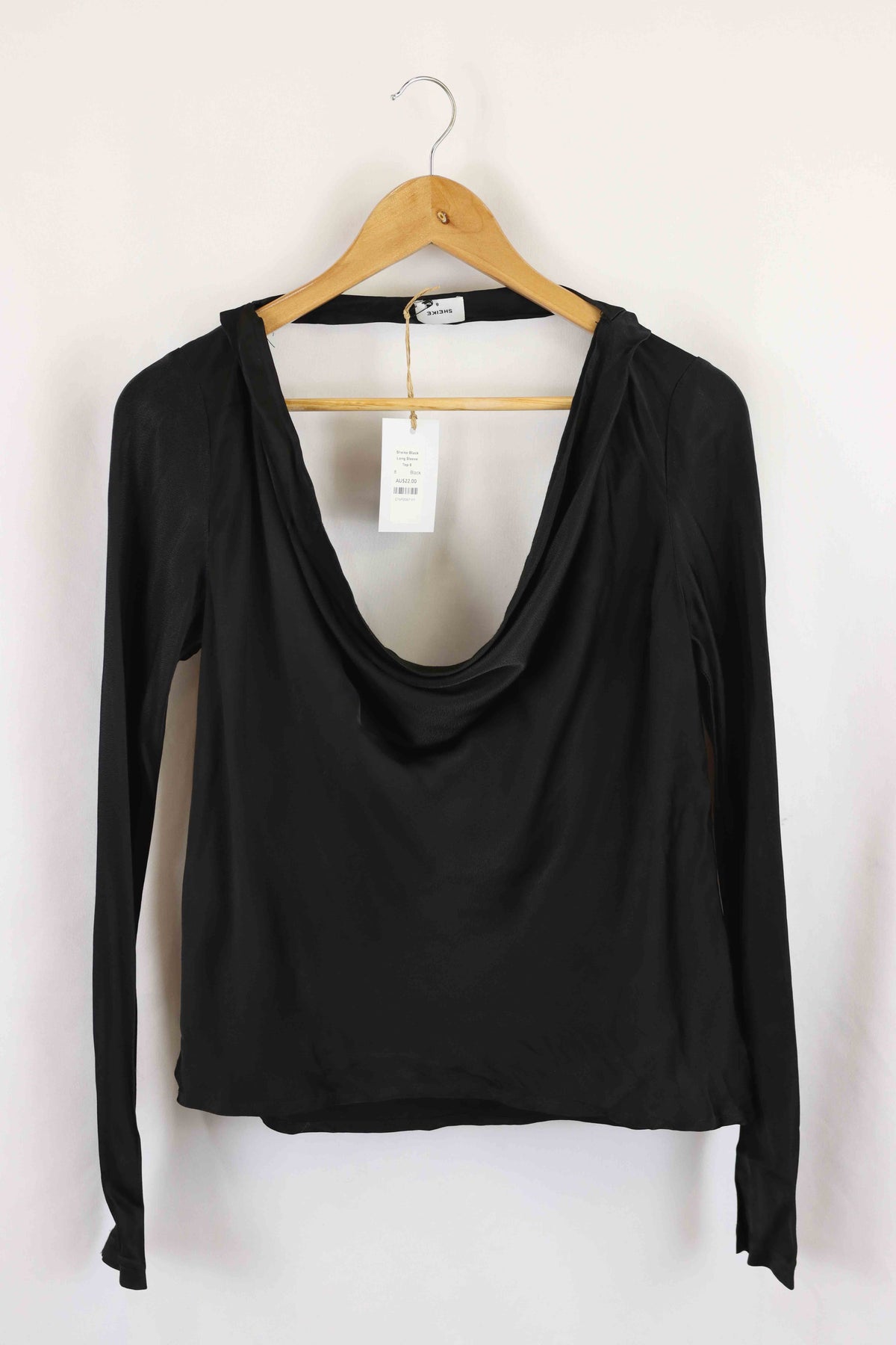 Sheike Black Long Sleeve Top 8