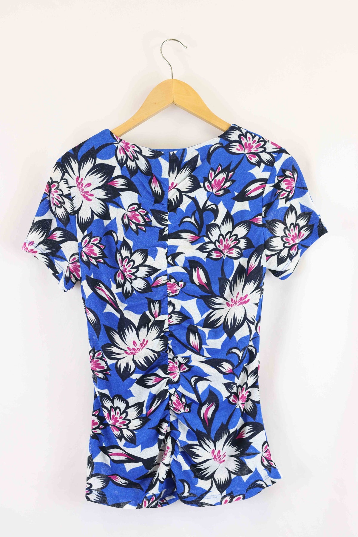 Witchery Floral Blue Top M