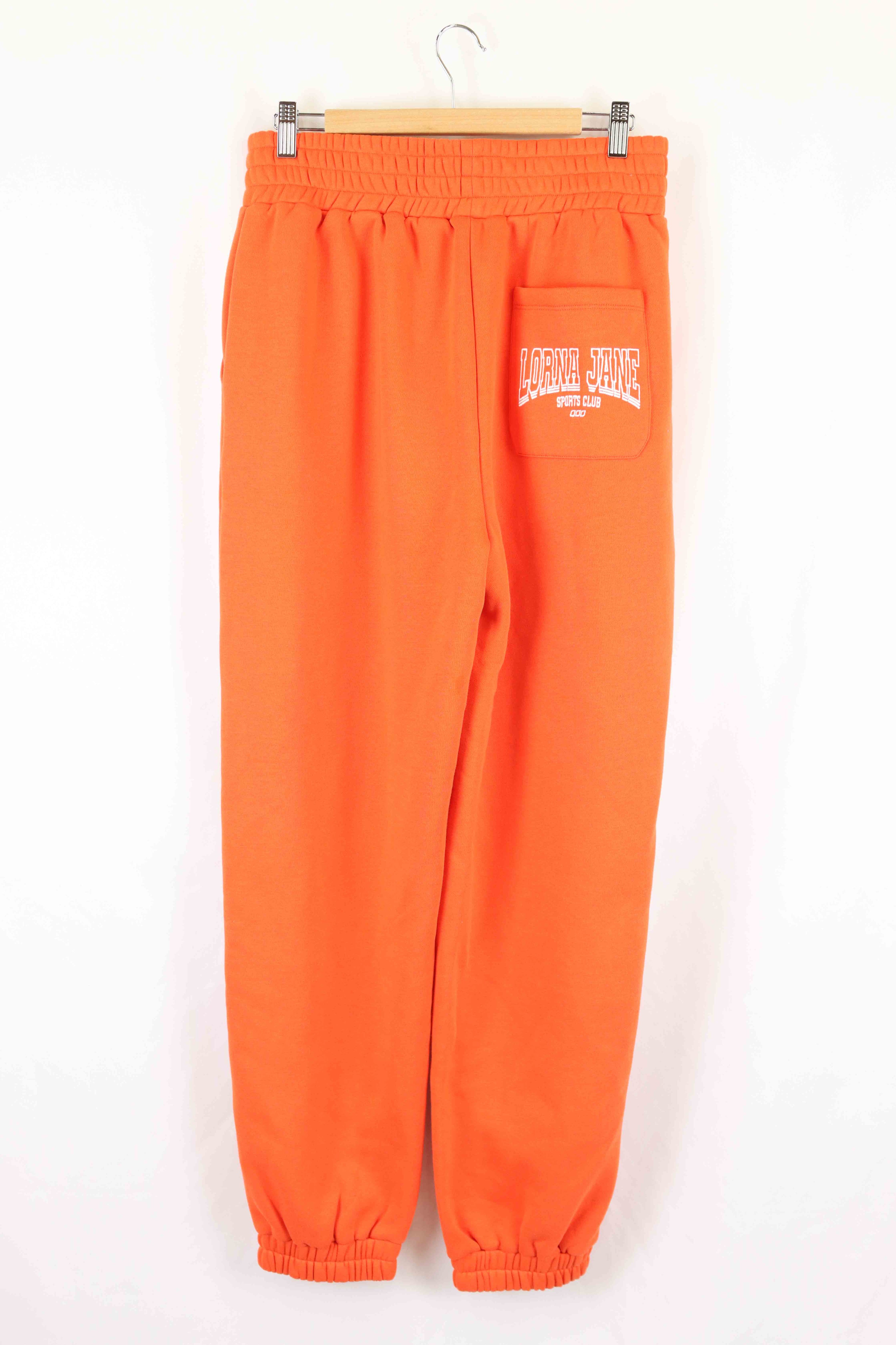 Lorna Jane Orange Tracksuit Pants M Reluv Clothing Australia