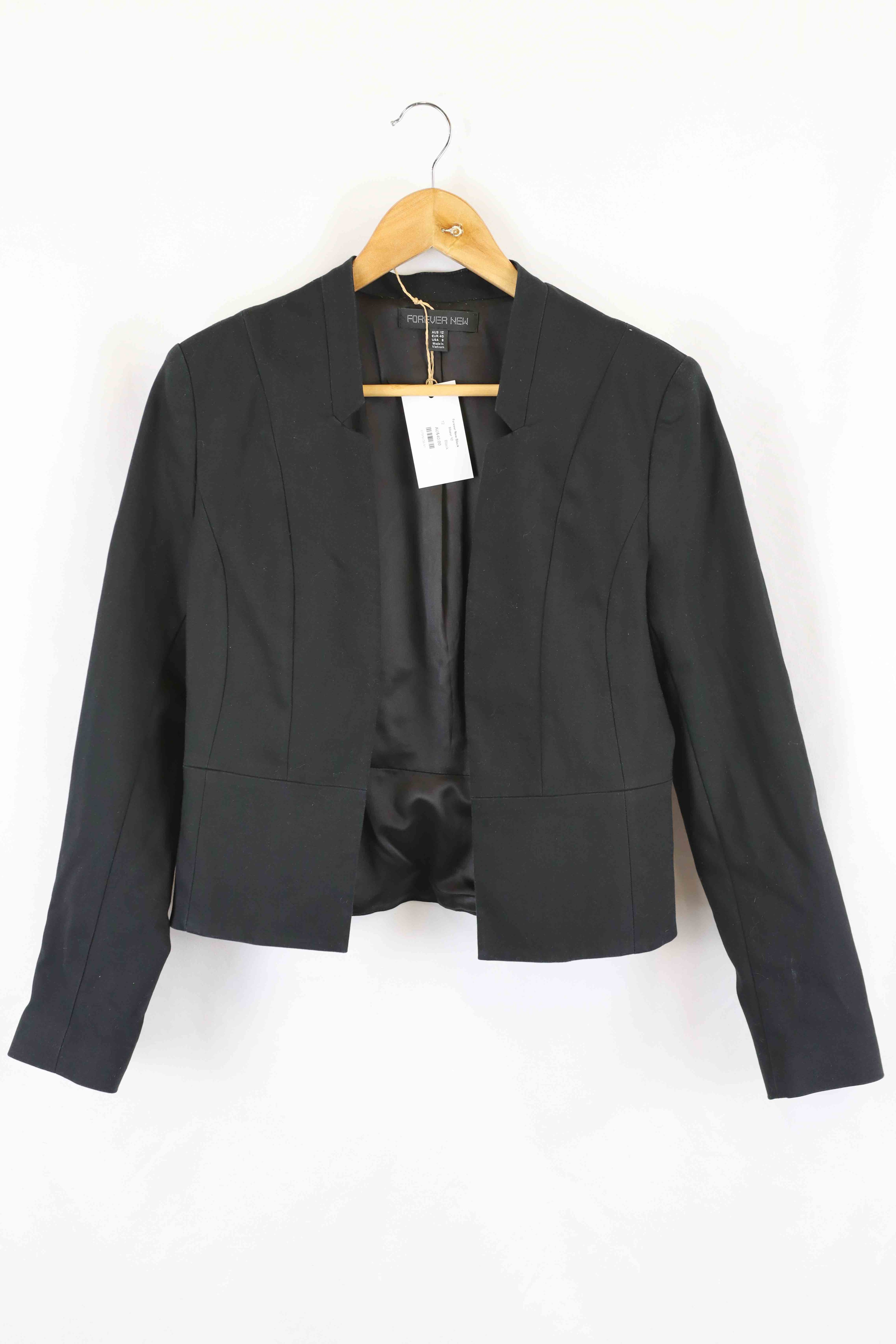 Forever new top black blazer