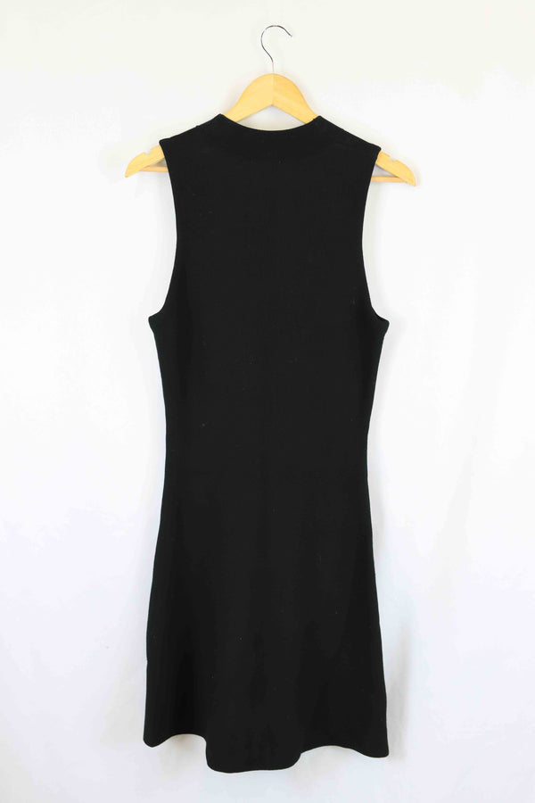 Witchery Black Midi Dress S - Reluv Clothing Australia