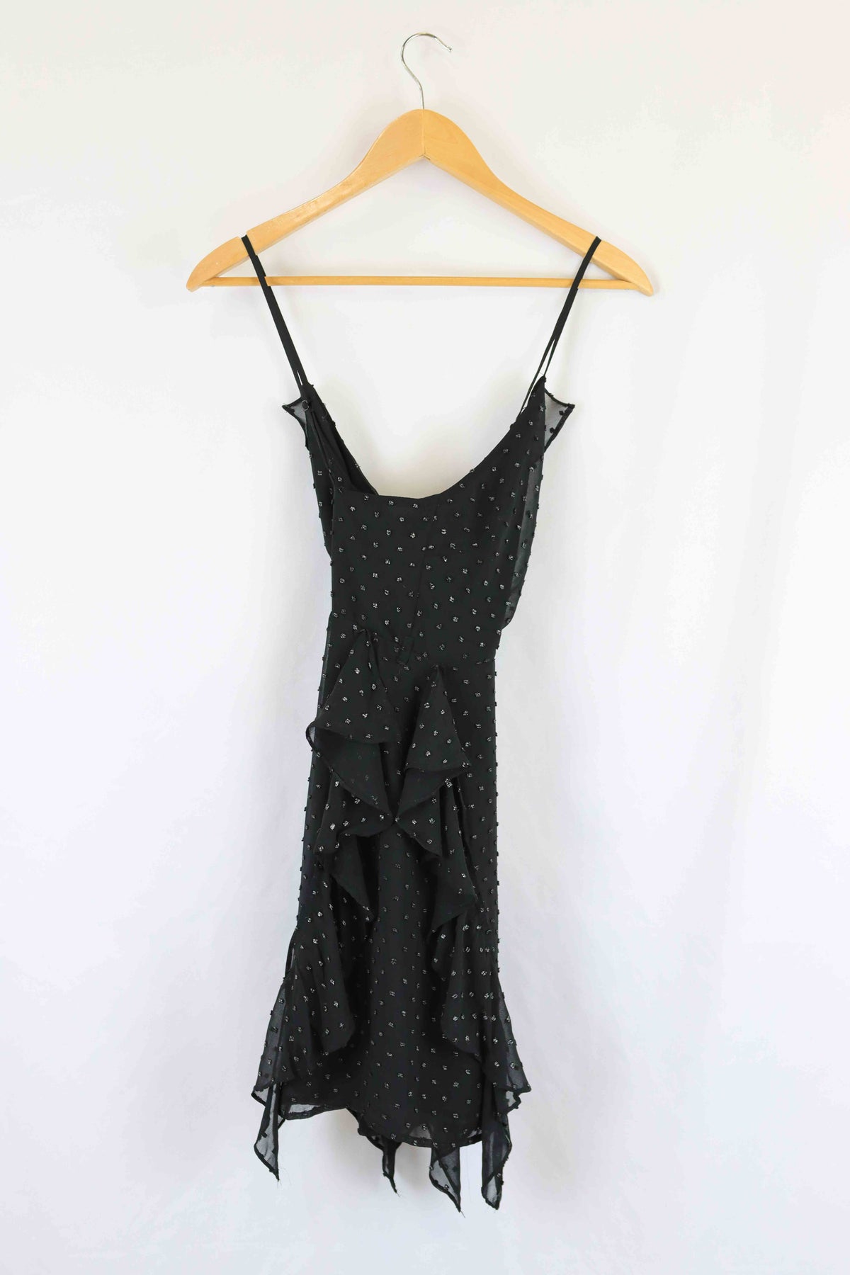 Bardot Black Textured Mini Dress 8