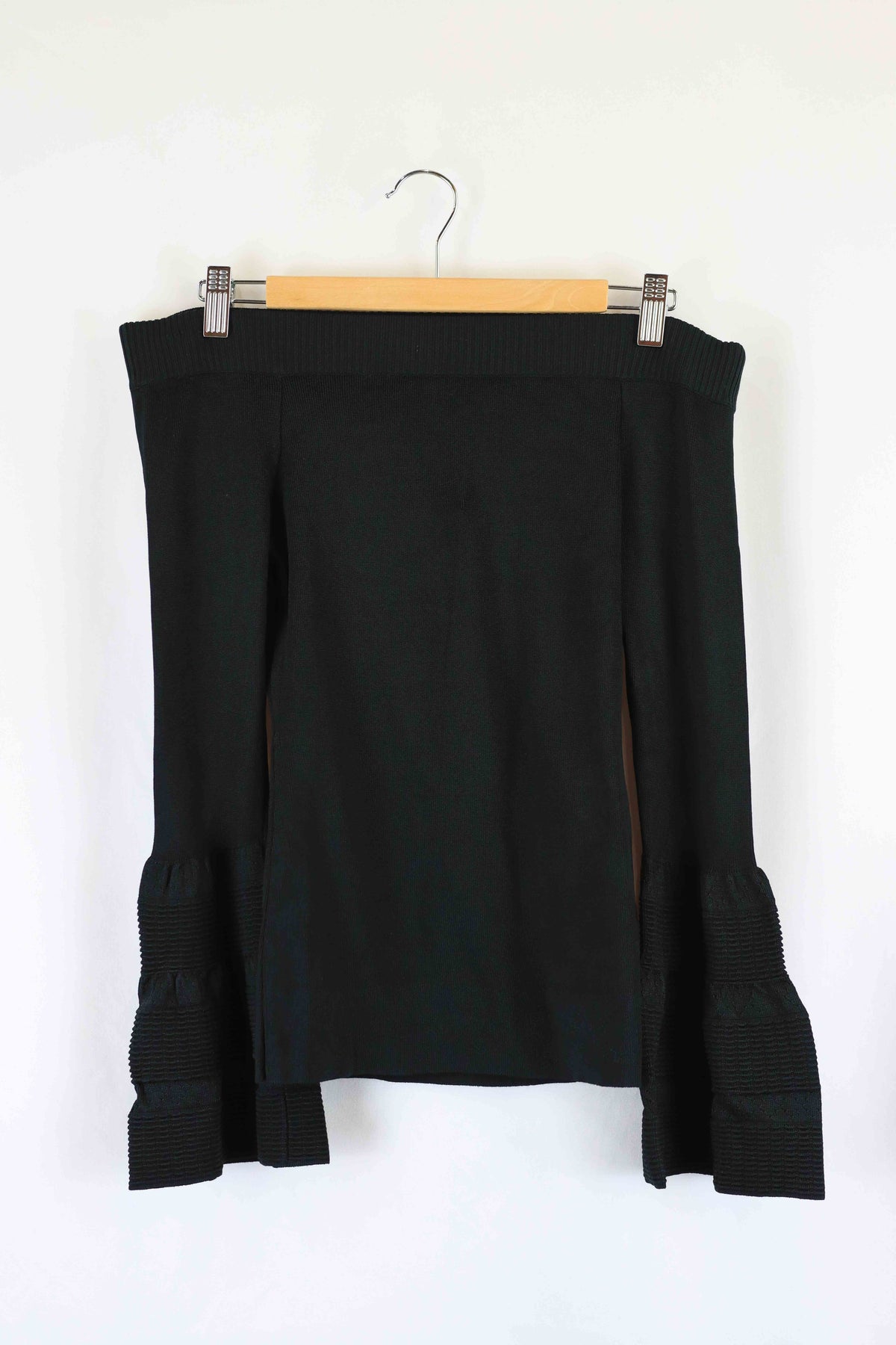 Seed Black Off The Shoulder Top XS