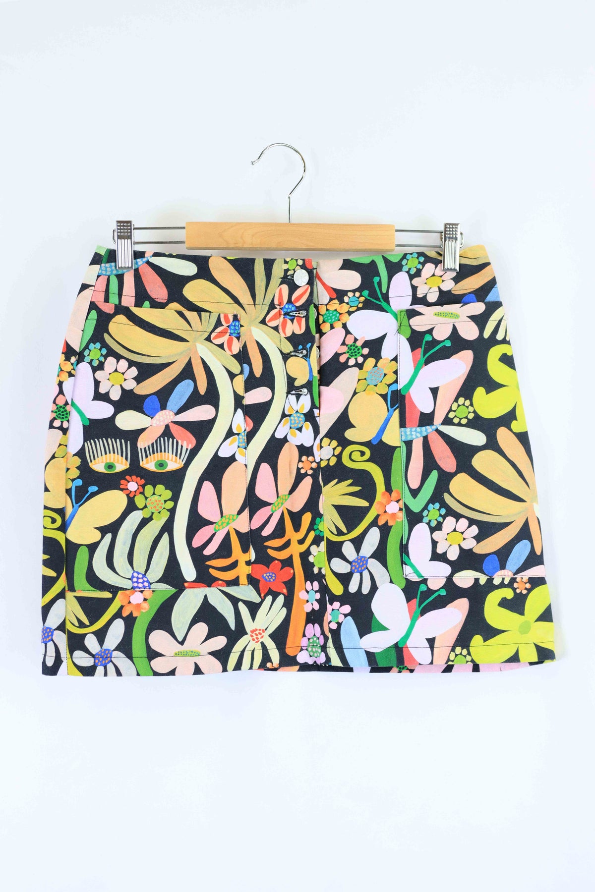 Kuwaii Multi Printed Mini Skirt 10