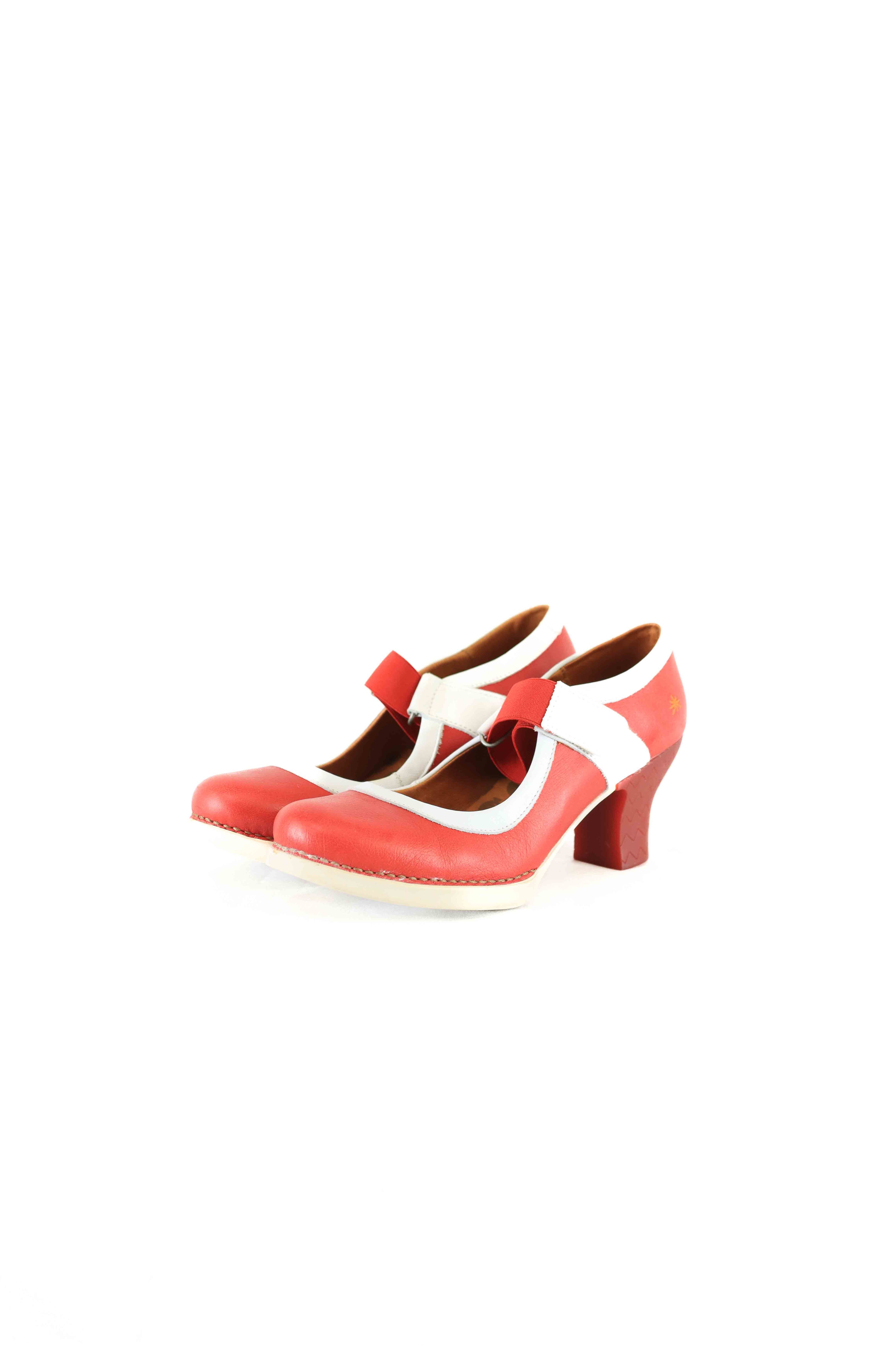 The Art Company Red and White Pumps AU US 8 EU 39 Reluv