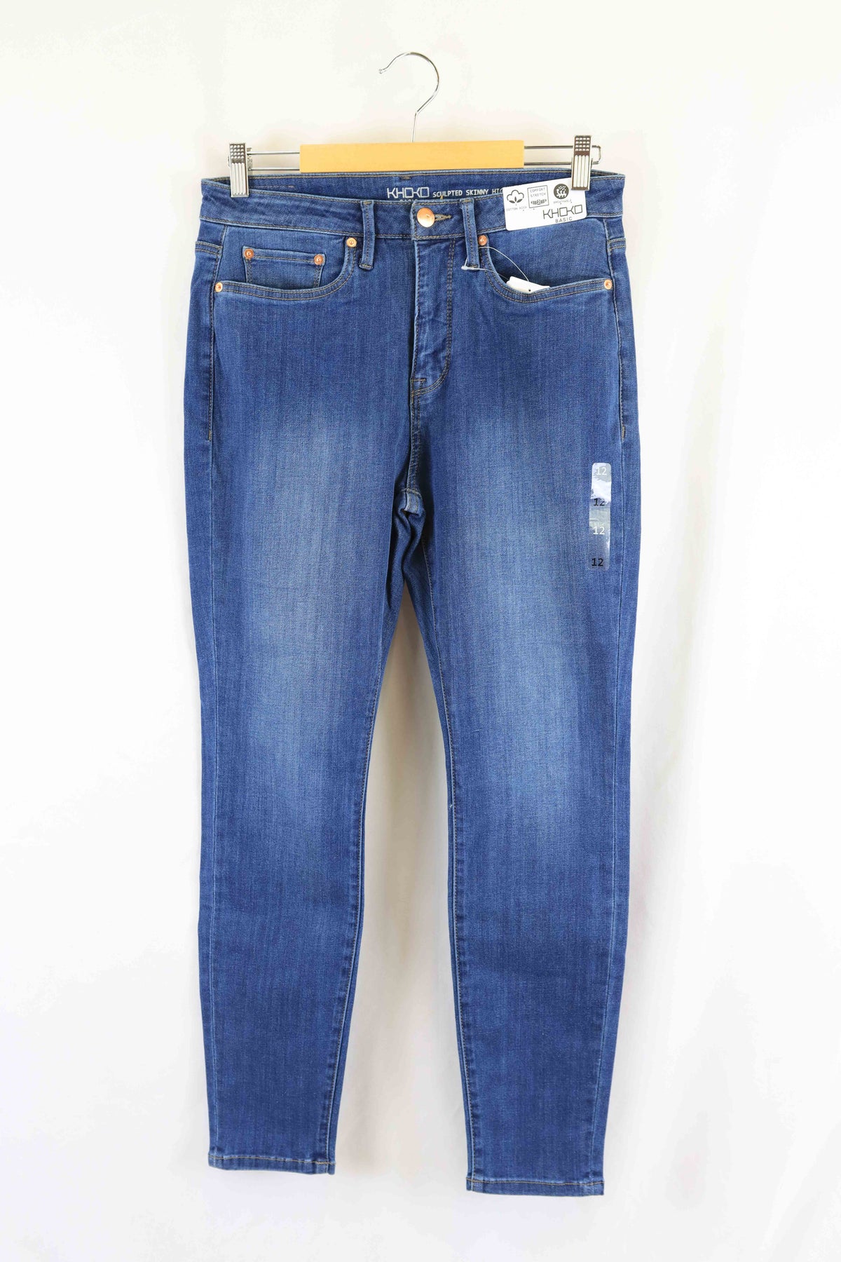 Khoko Denim High Waist Skinny Jeans 12