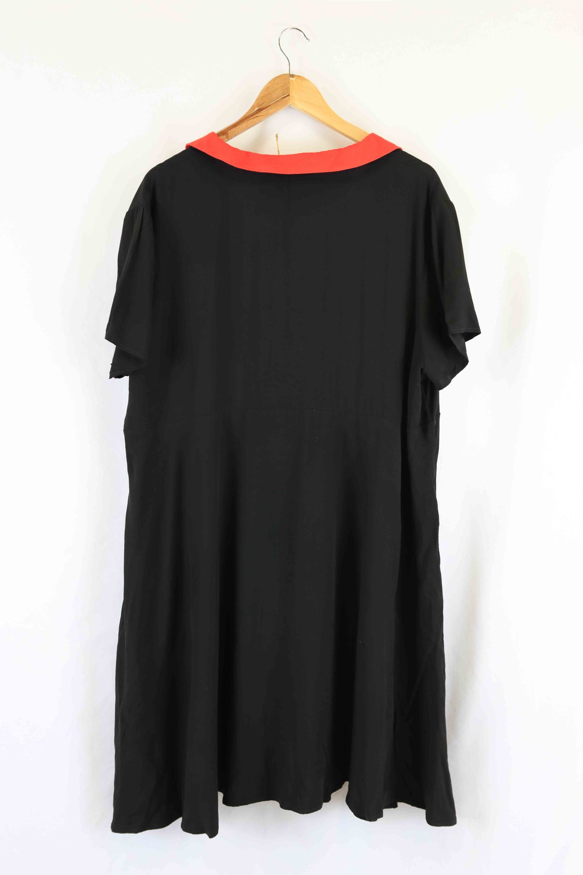 Black Friday Black Button Down Dress 16