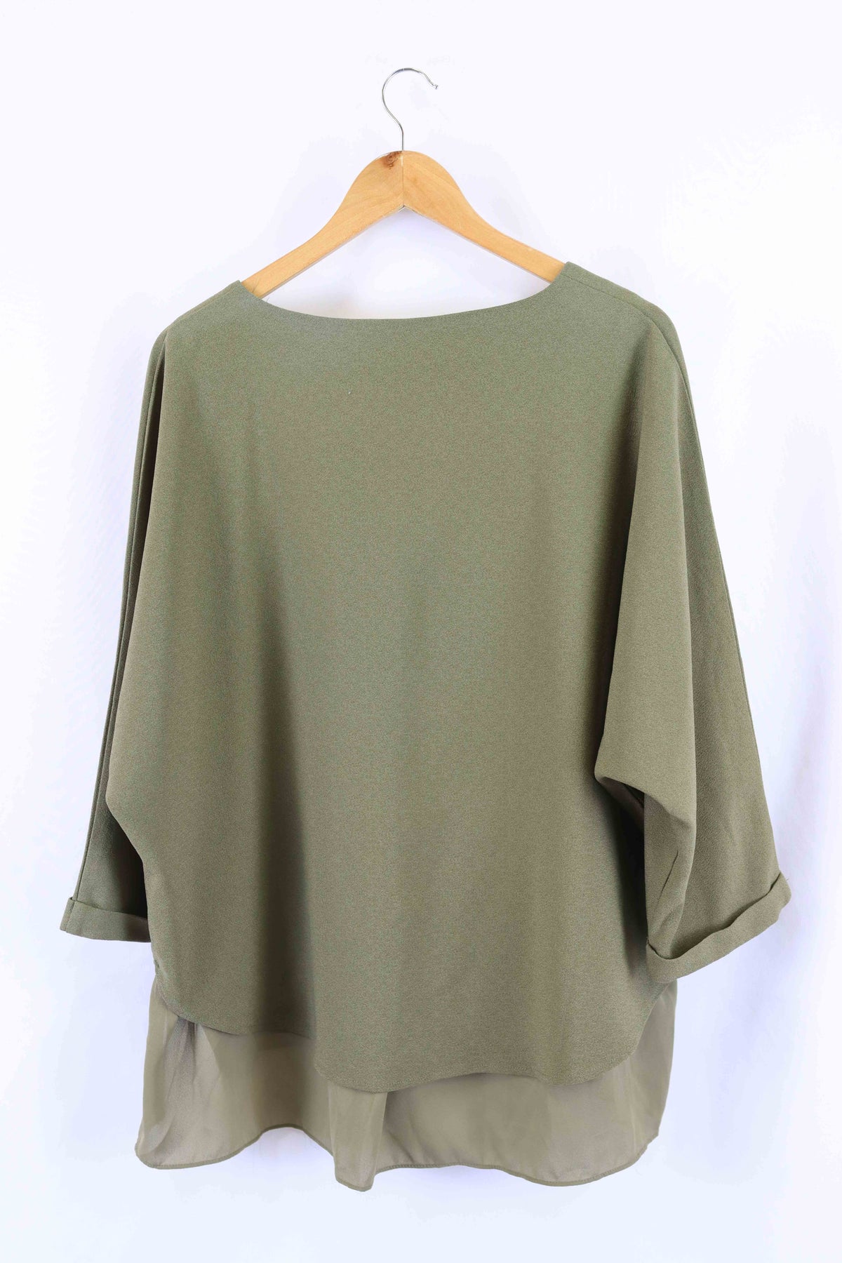 Atmos &amp; Here Olive Green Long Sleeve Top 16