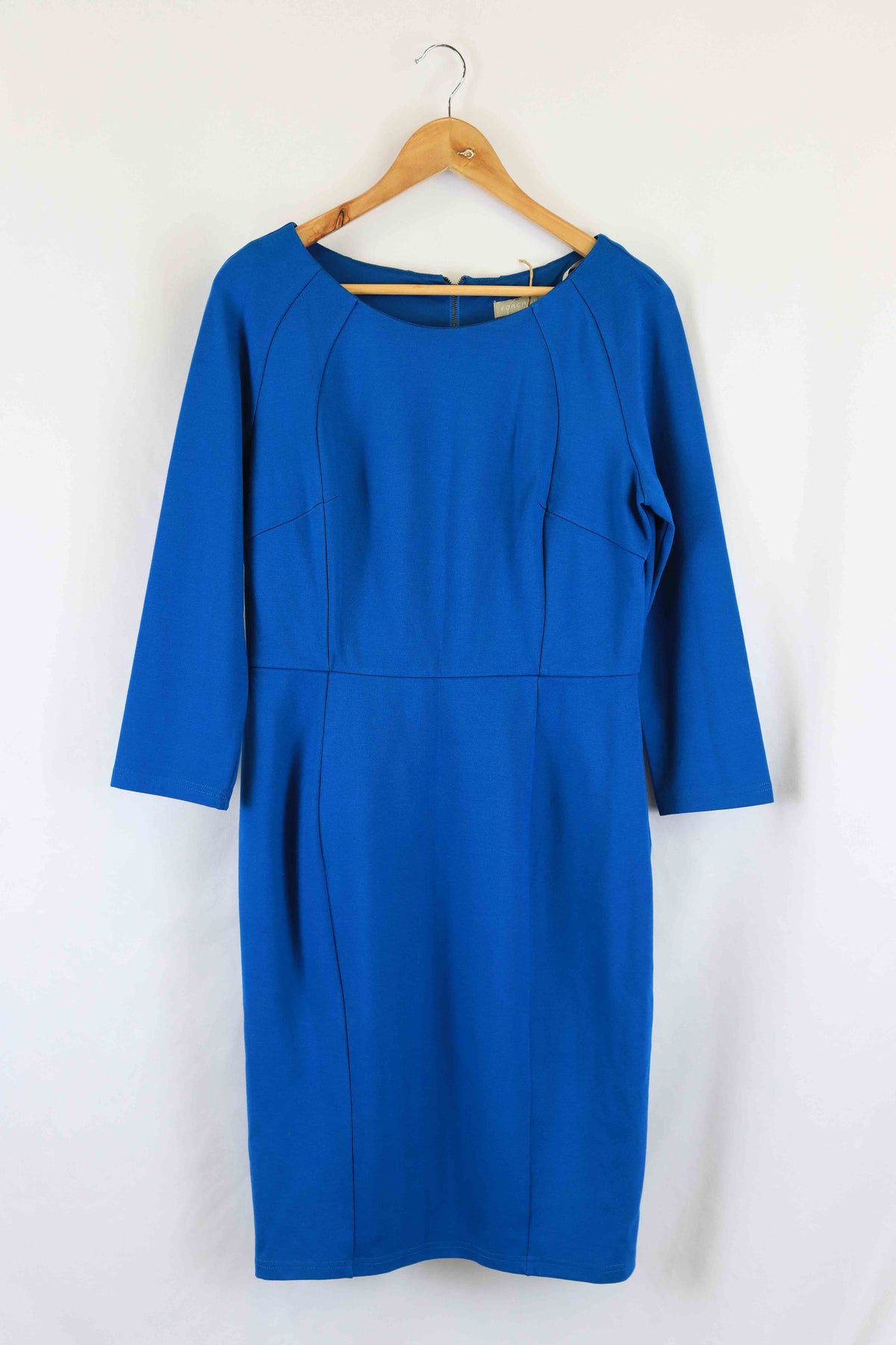 Forecast Blue Long Sleeve Bodycon Dress 14
