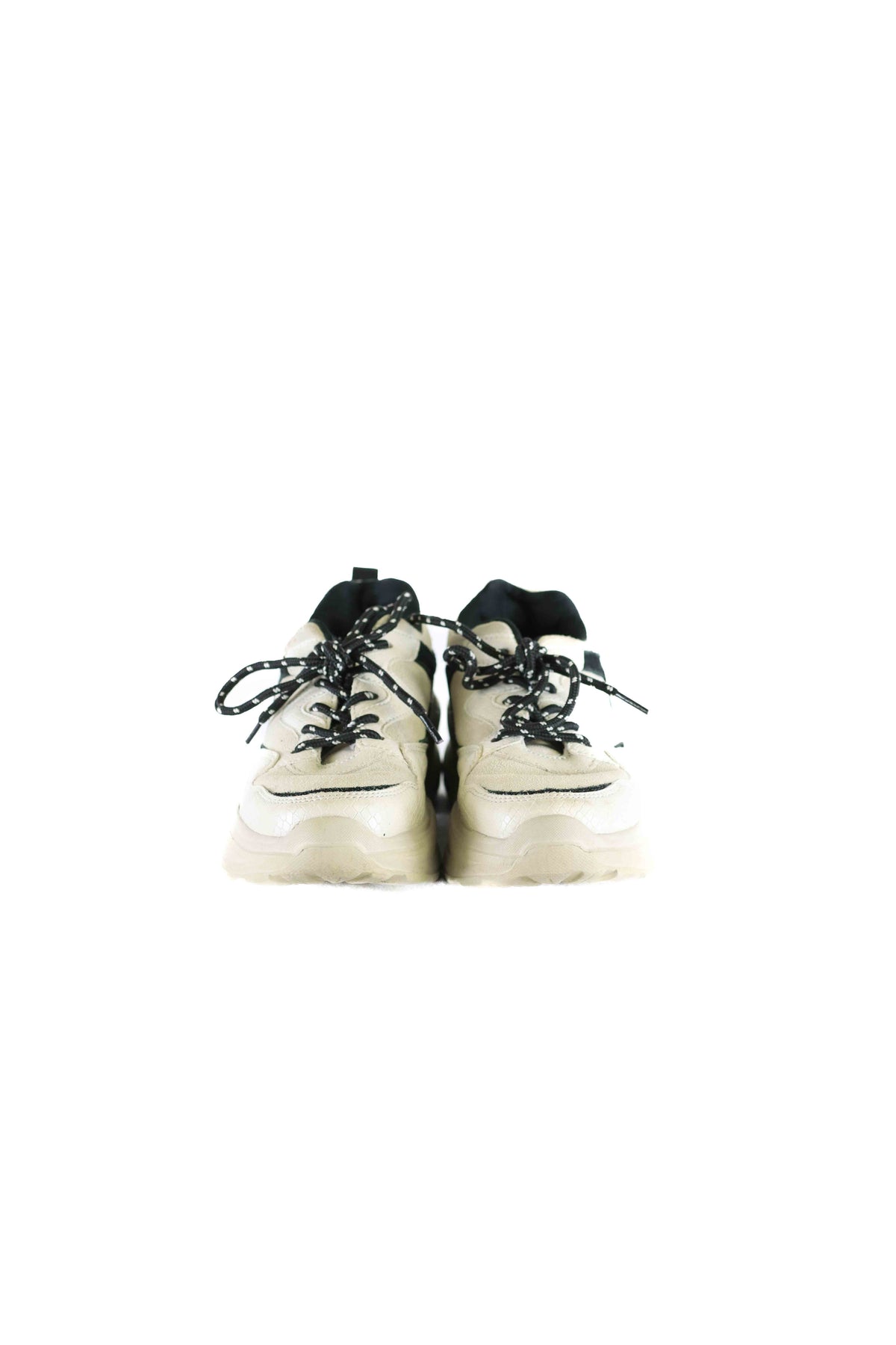 Wittner Cream and Black Sneakers AU/US 4.5 (EU 35)