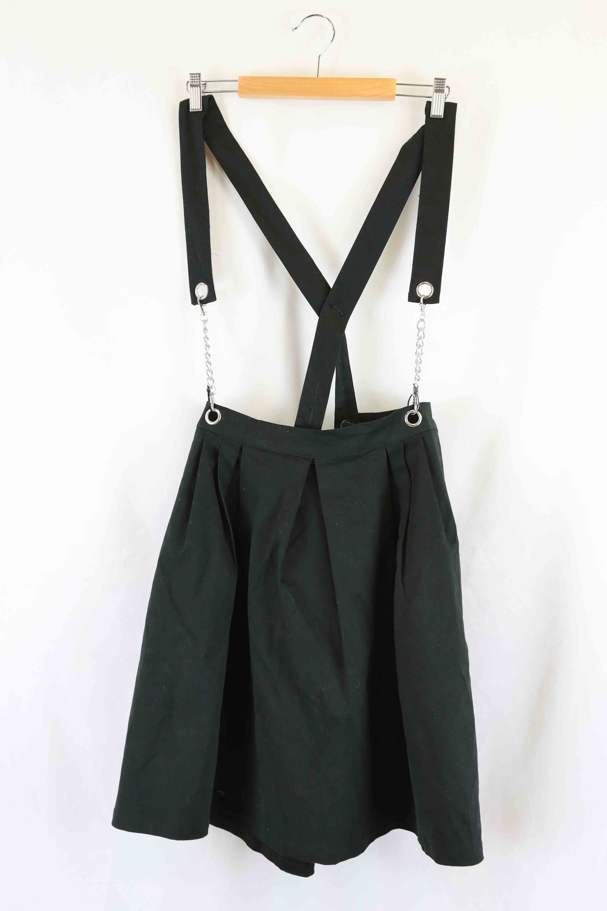 Dangerfield Black Pinafore Dress 16