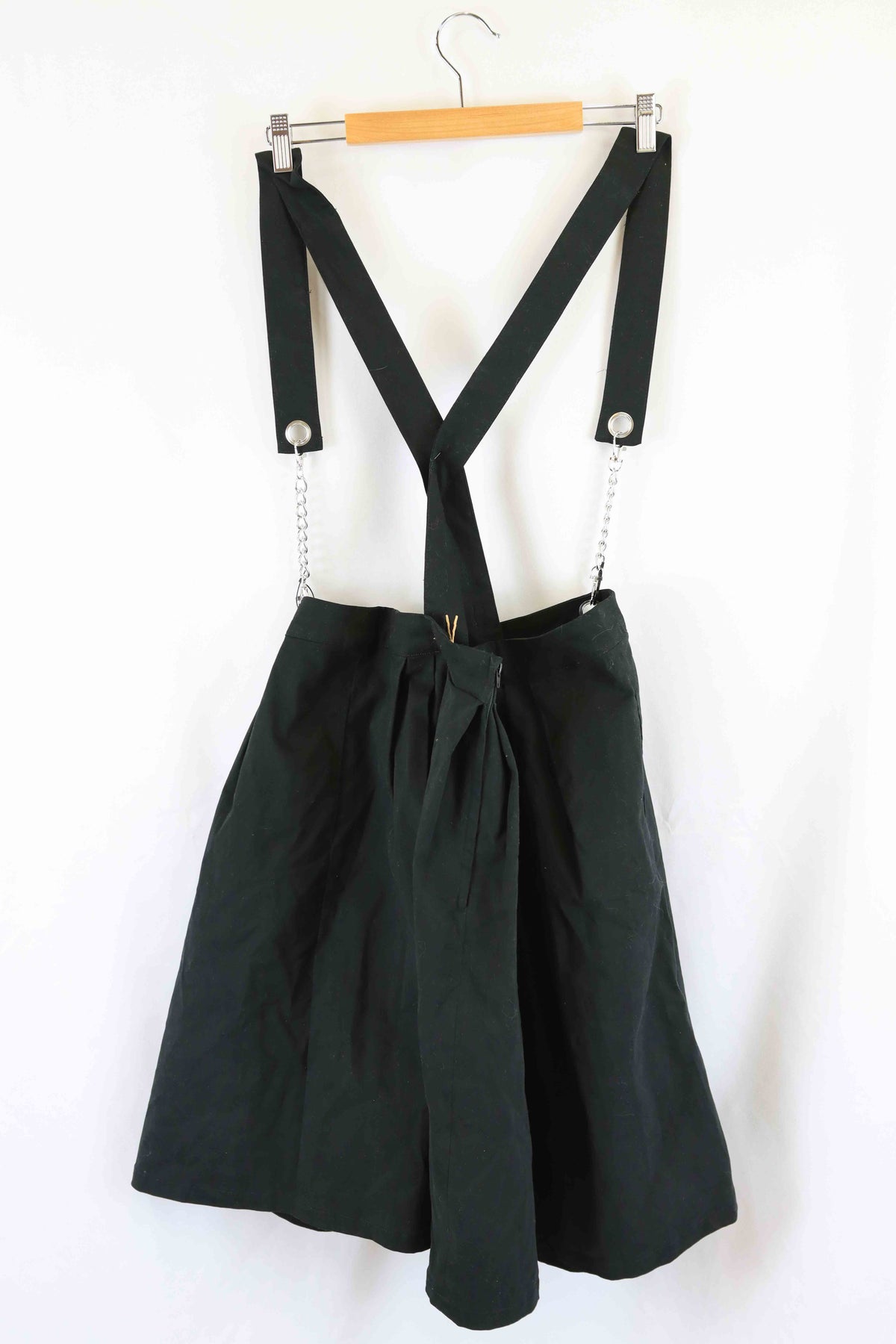 Dangerfield Black Pinafore Dress 16