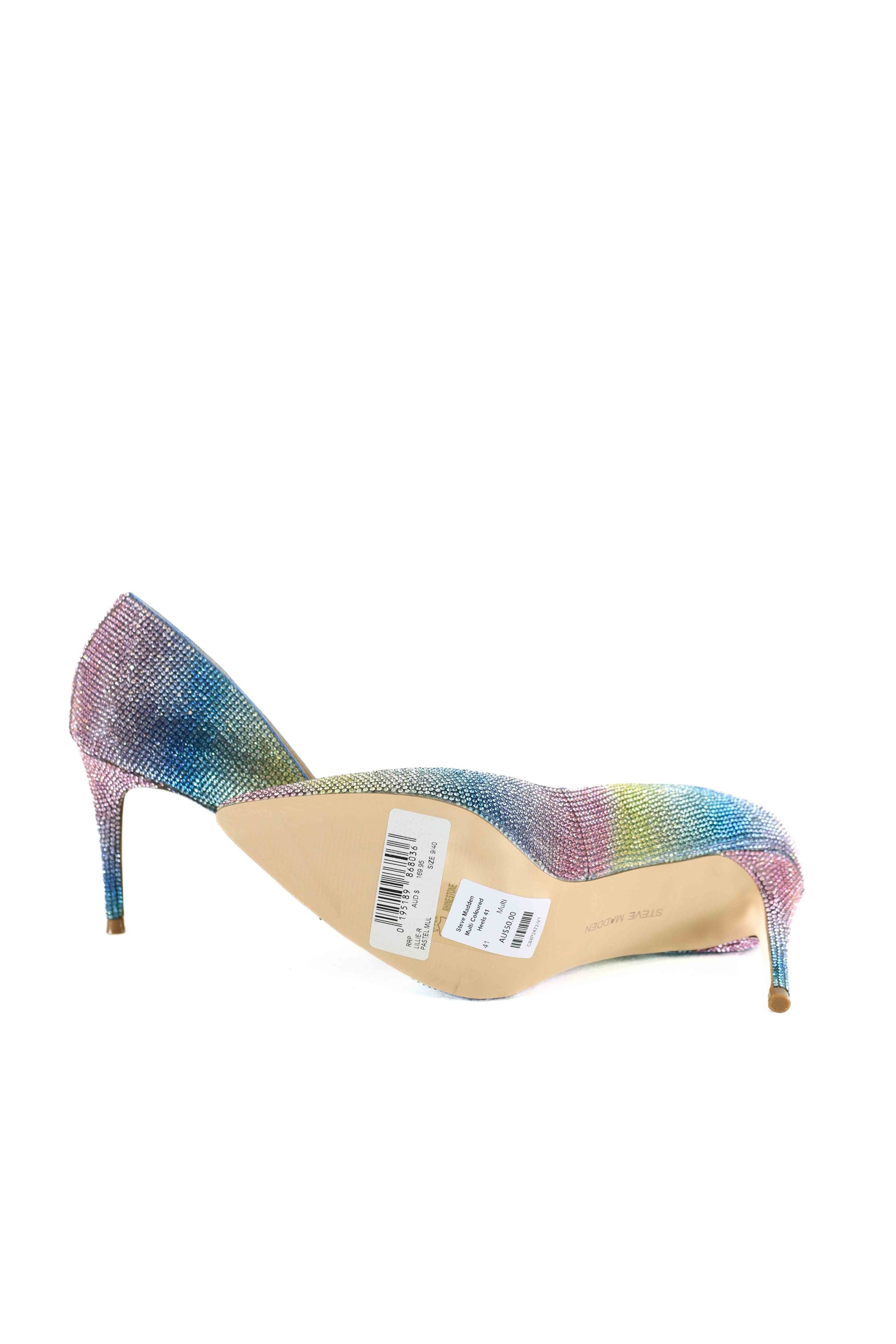 Steve madden multi color heels best sale
