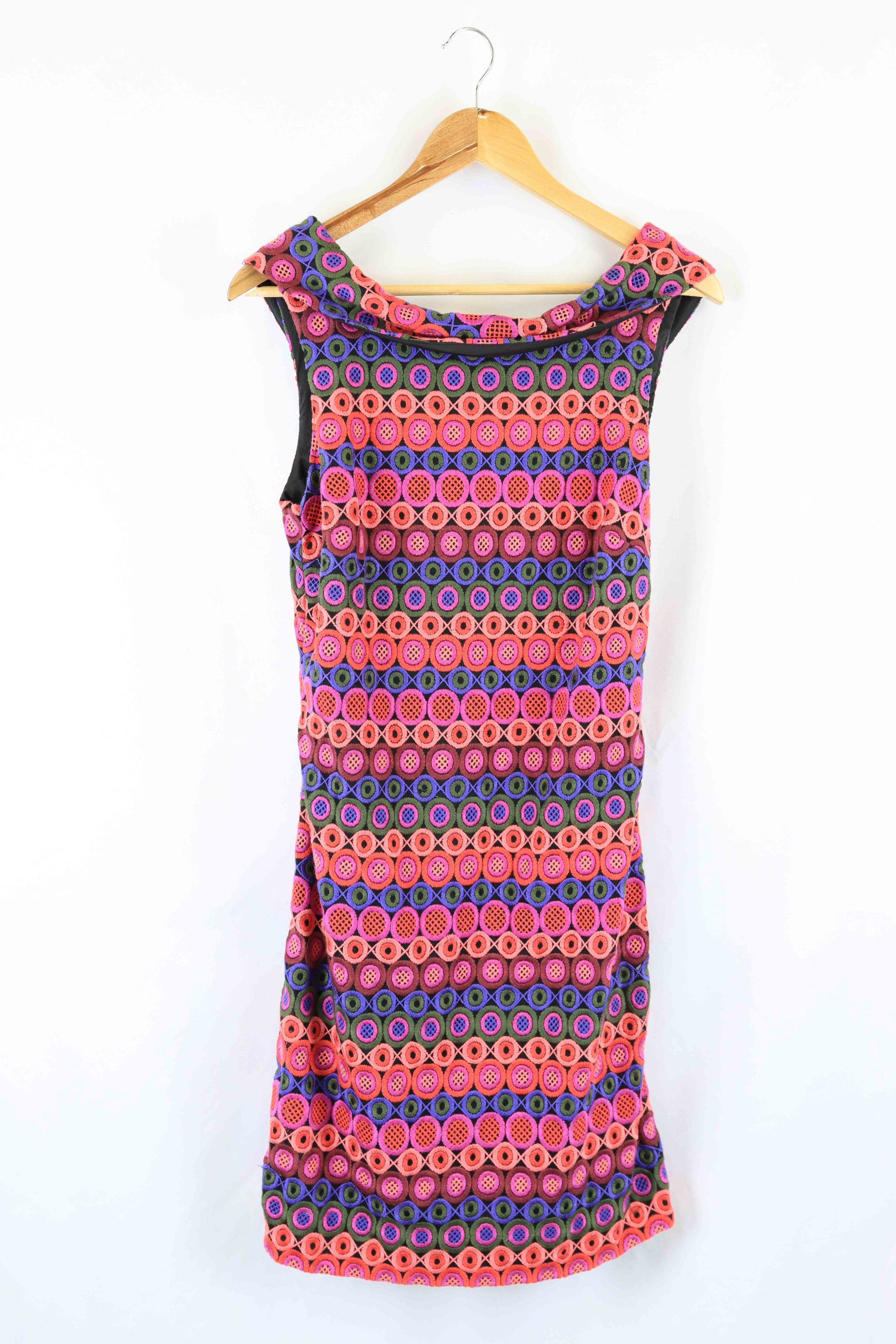 Trina Turk Pink Embroidered Dress 10 - Reluv Clothing Australia Trina Turk Pink Embroidered Dress 10 - Reluv Clothing Australia