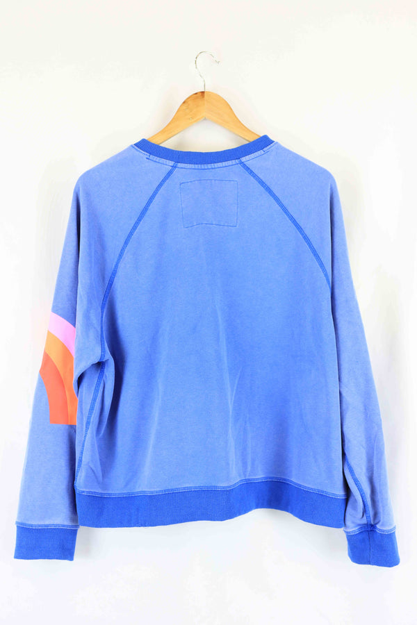 Hammill + CO Blue Sweatshirt S - Reluv Clothing Australia