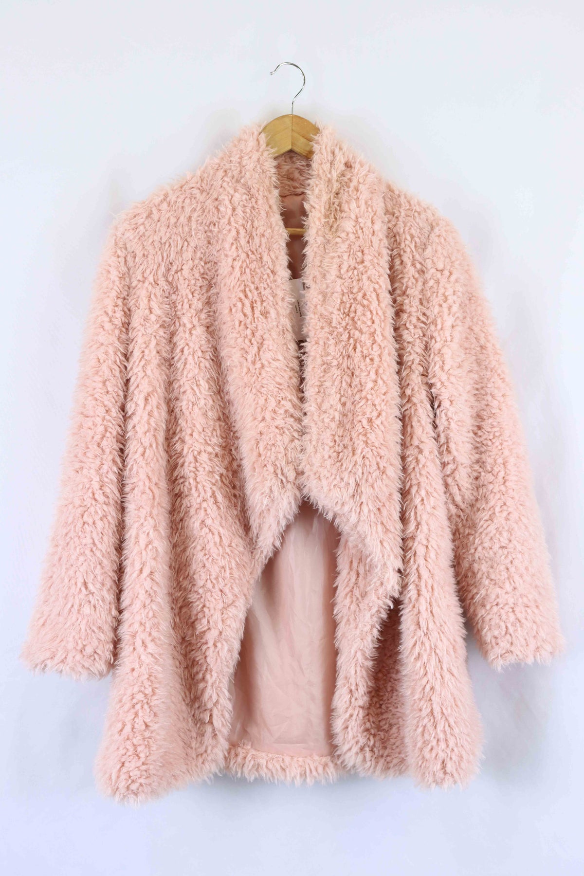 Indikah Pink Fluffy Jacket S