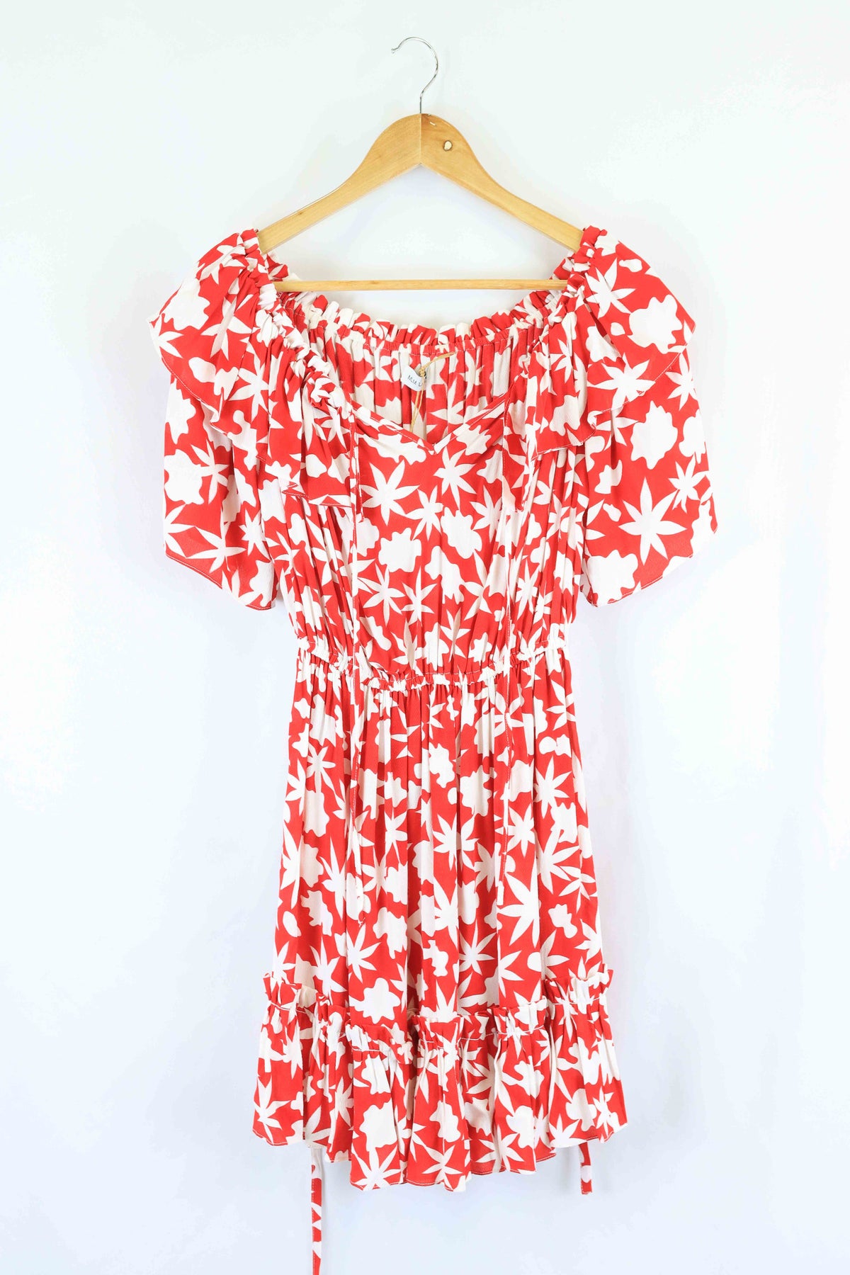 MLM Red Floral Dress 8