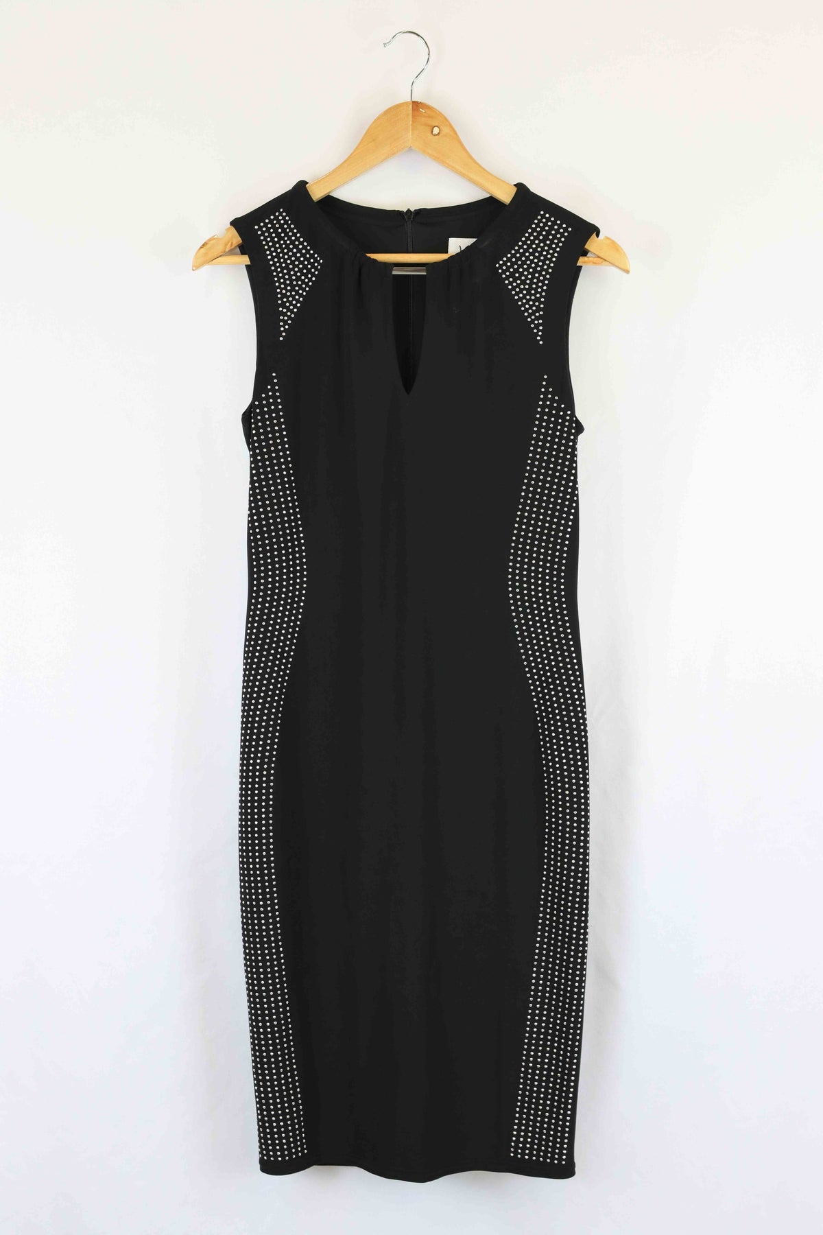 Joseph Ribkoff Black Studded Dress 8