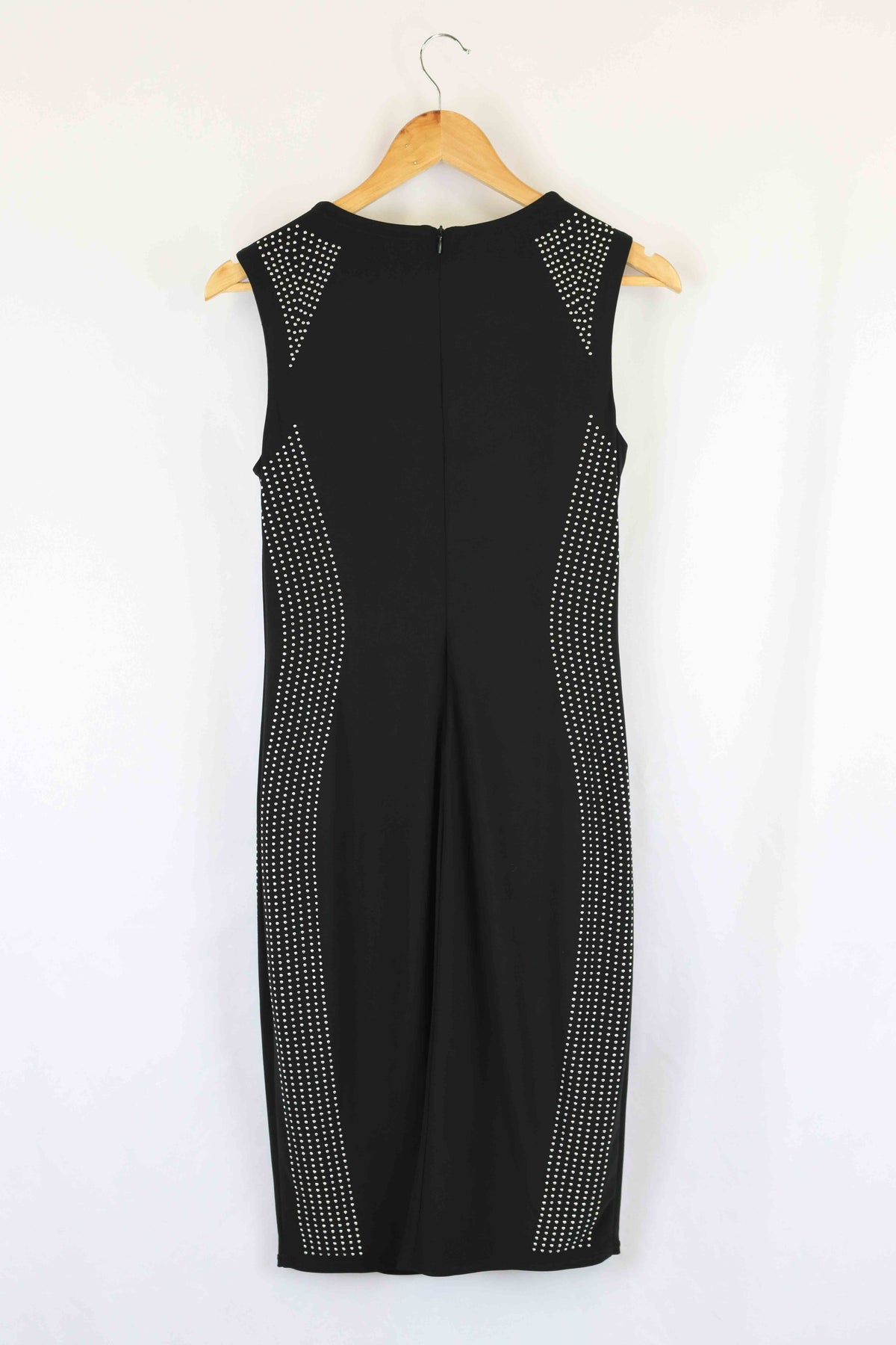 Joseph Ribkoff Black Studded Dress 8