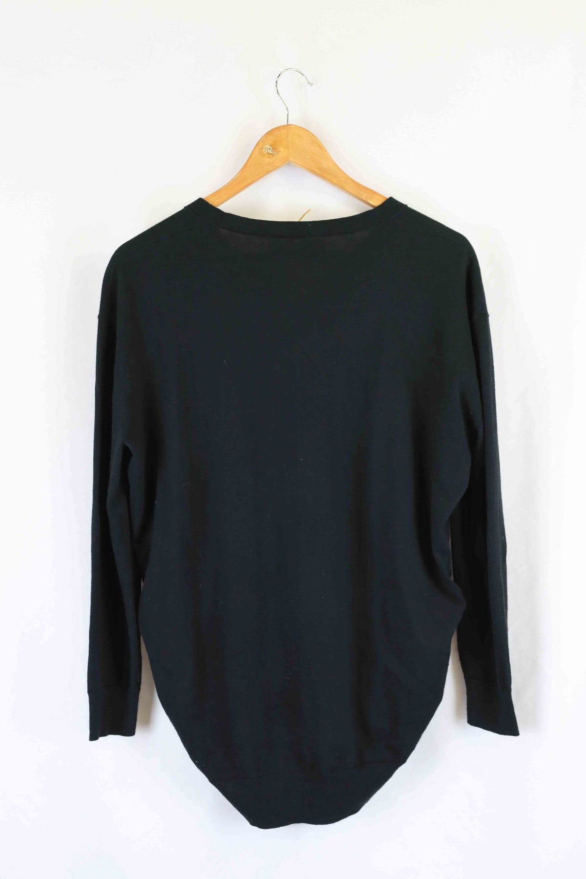 Cable Black Knit XS