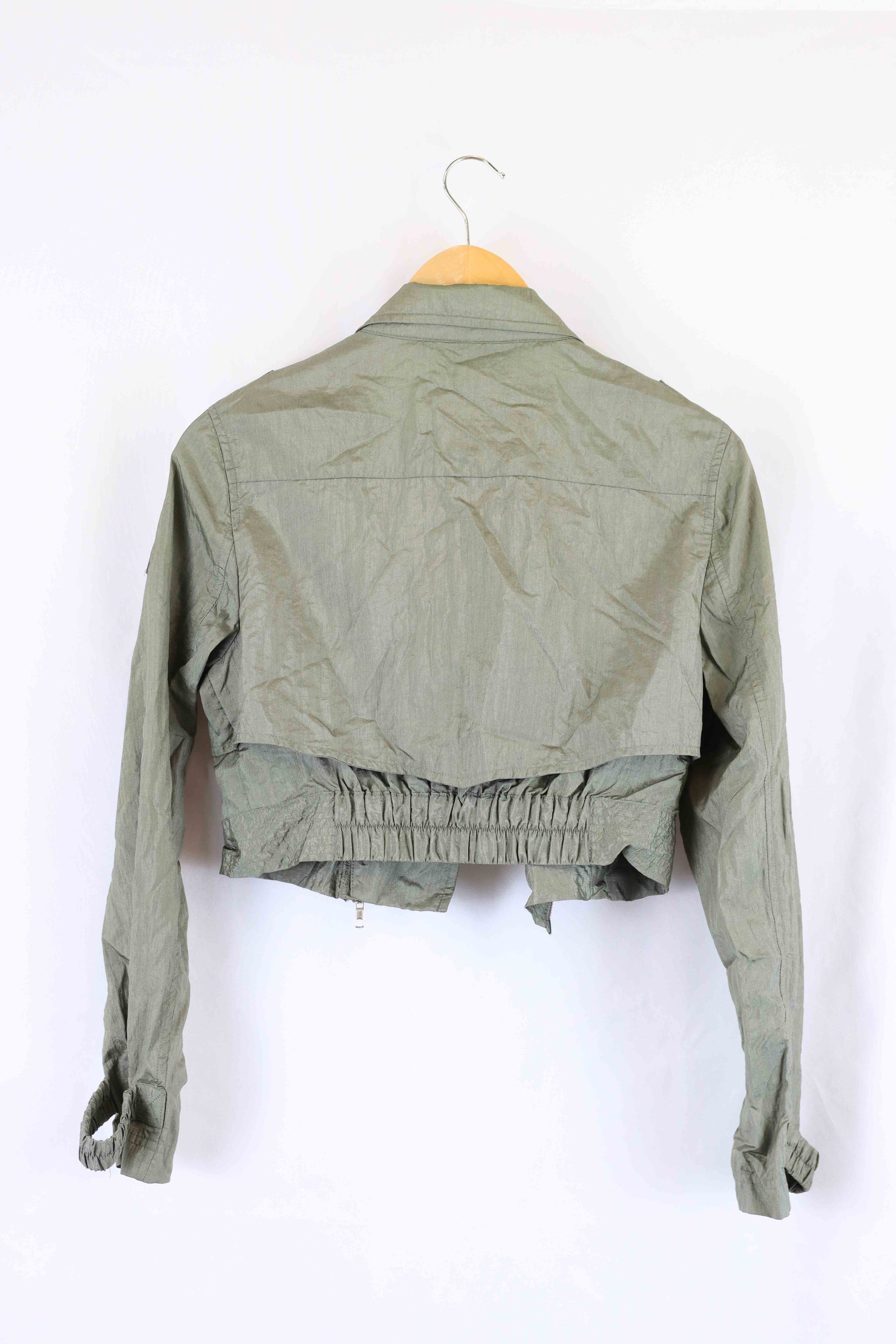 Grey 2025 green jacket