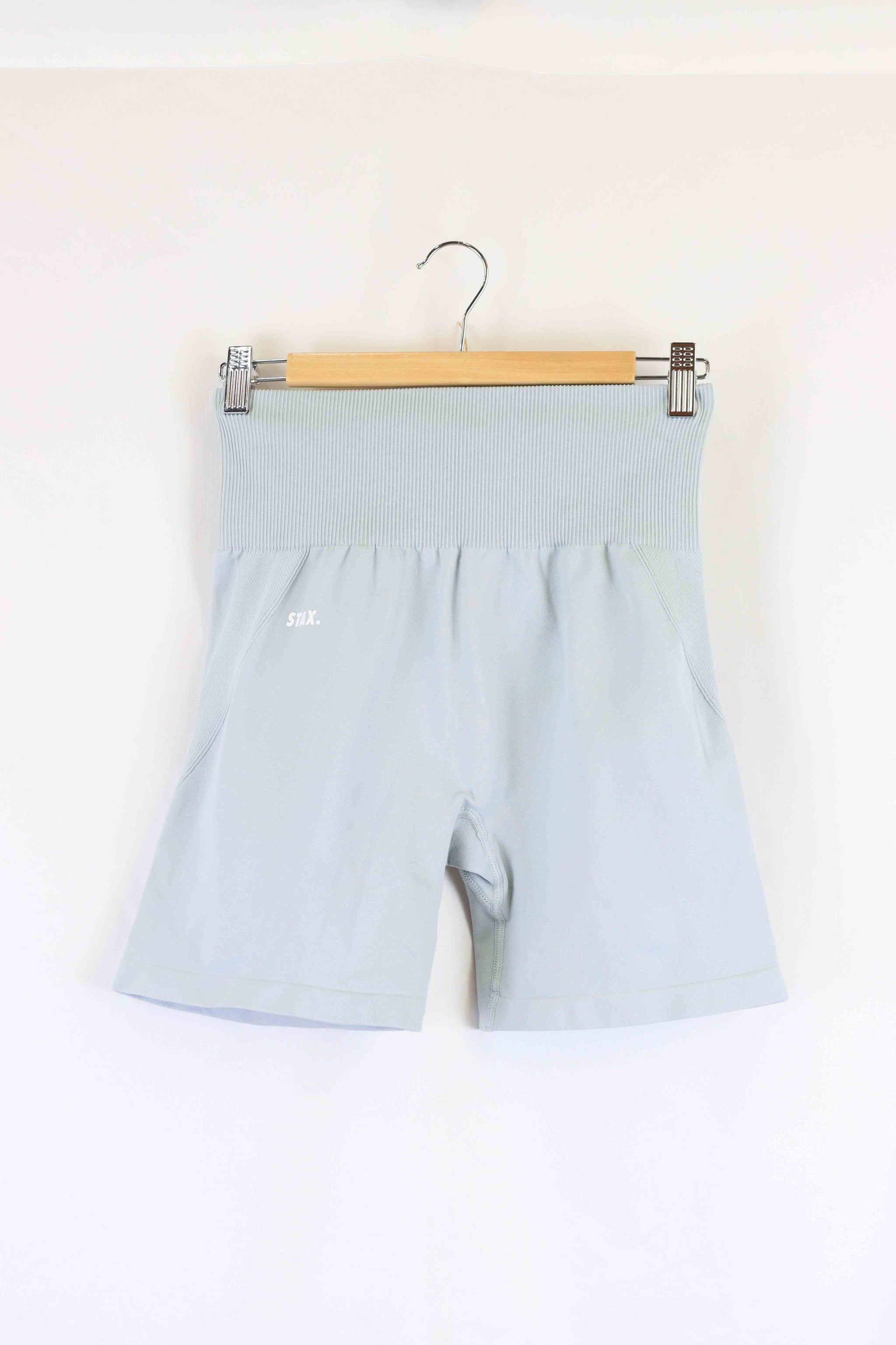 Stax Light Blue Bike Shorts L - Reluv Clothing Australia