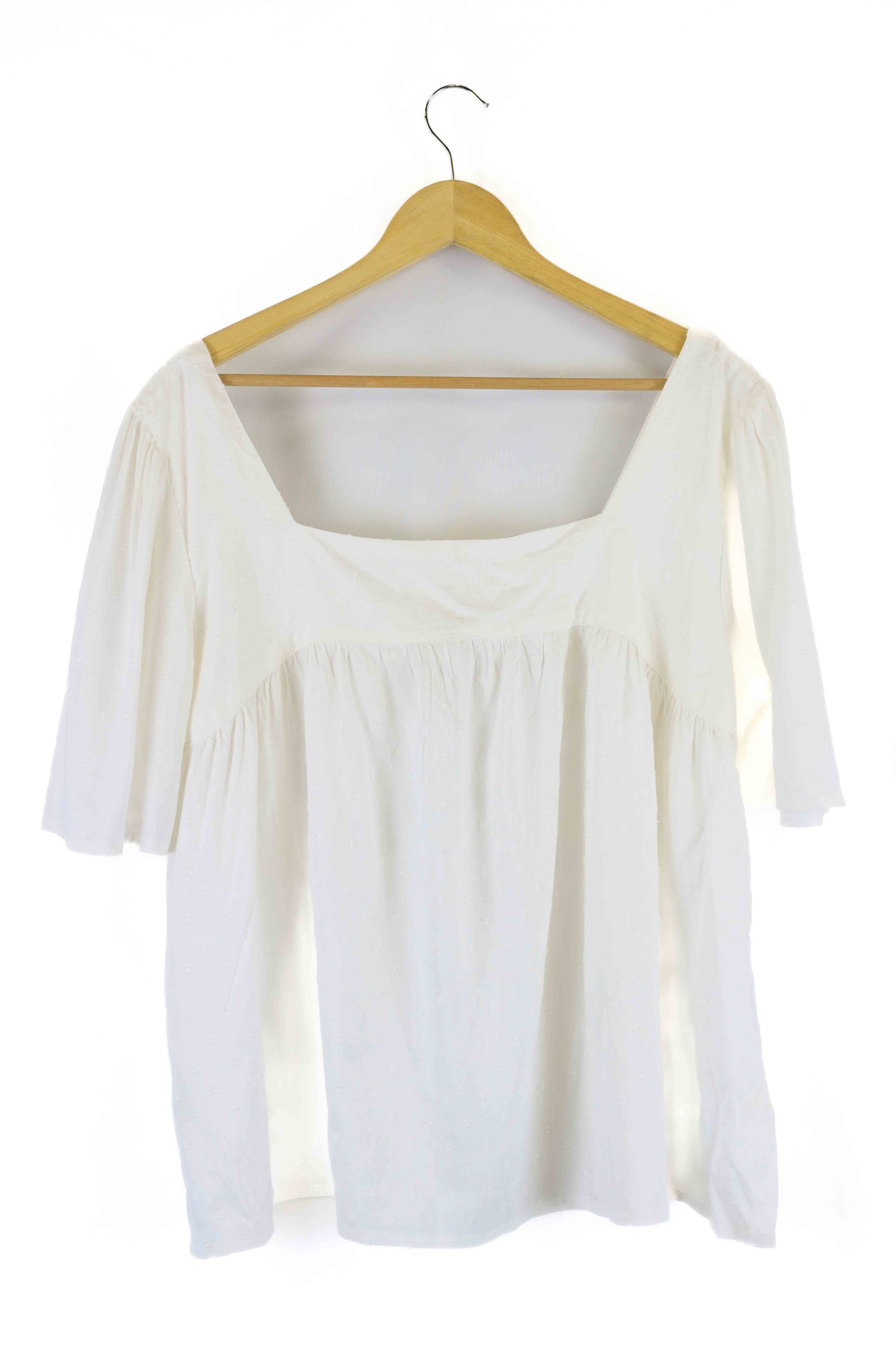 White 2025 flowy sweater