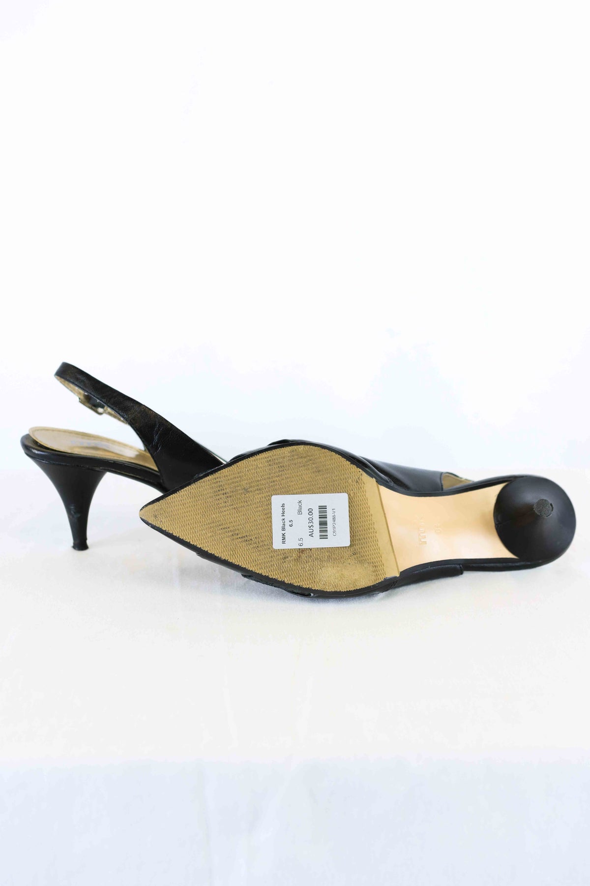 RMK Black Heels 6.5