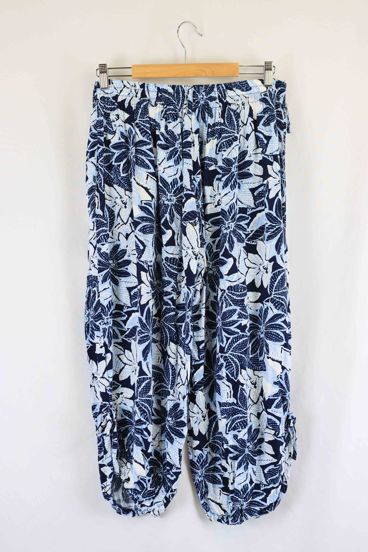 Willow &amp; Tree Blue Tropical Pants 14