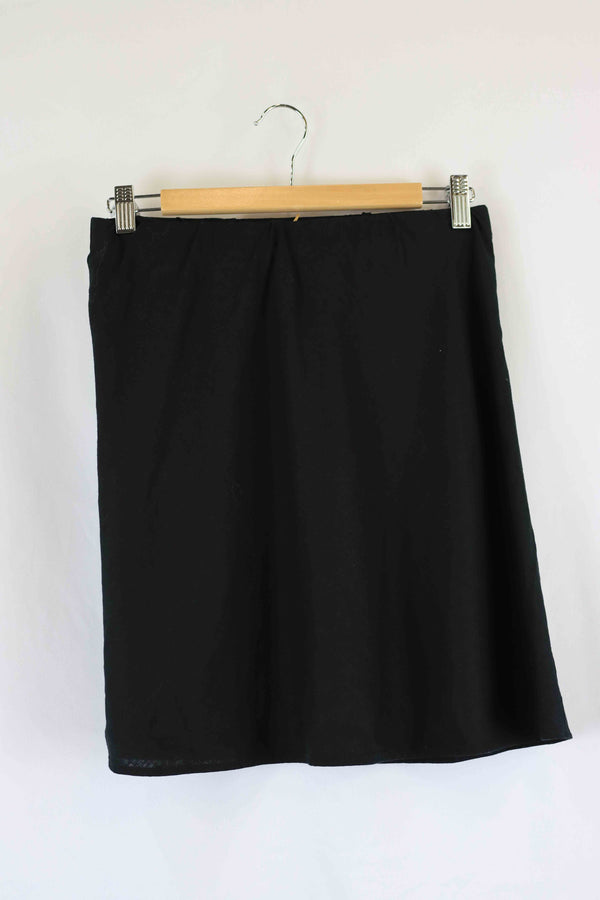 Sportsgirl Black Skirt 8 - Reluv Clothing Australia