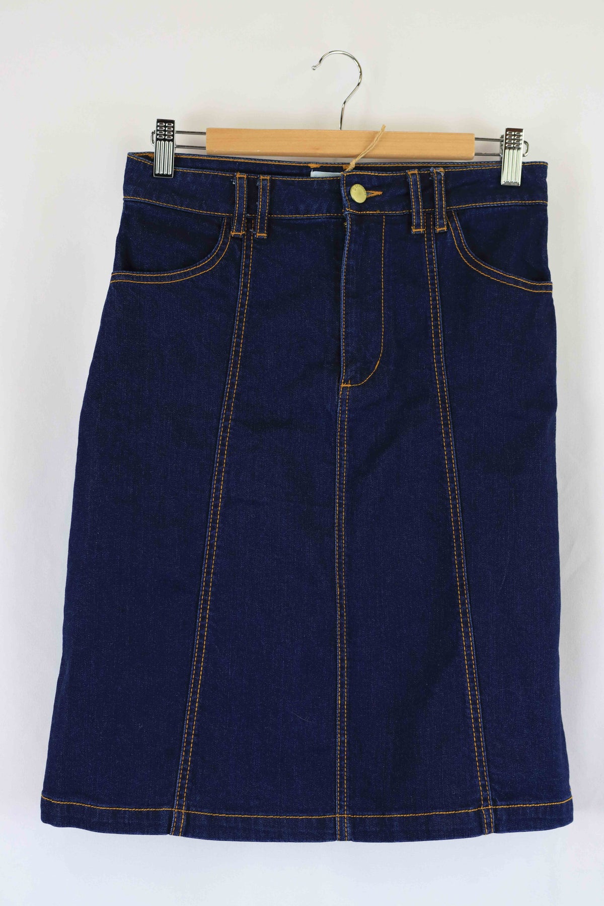 Gorman Blue Denim Skirt 10