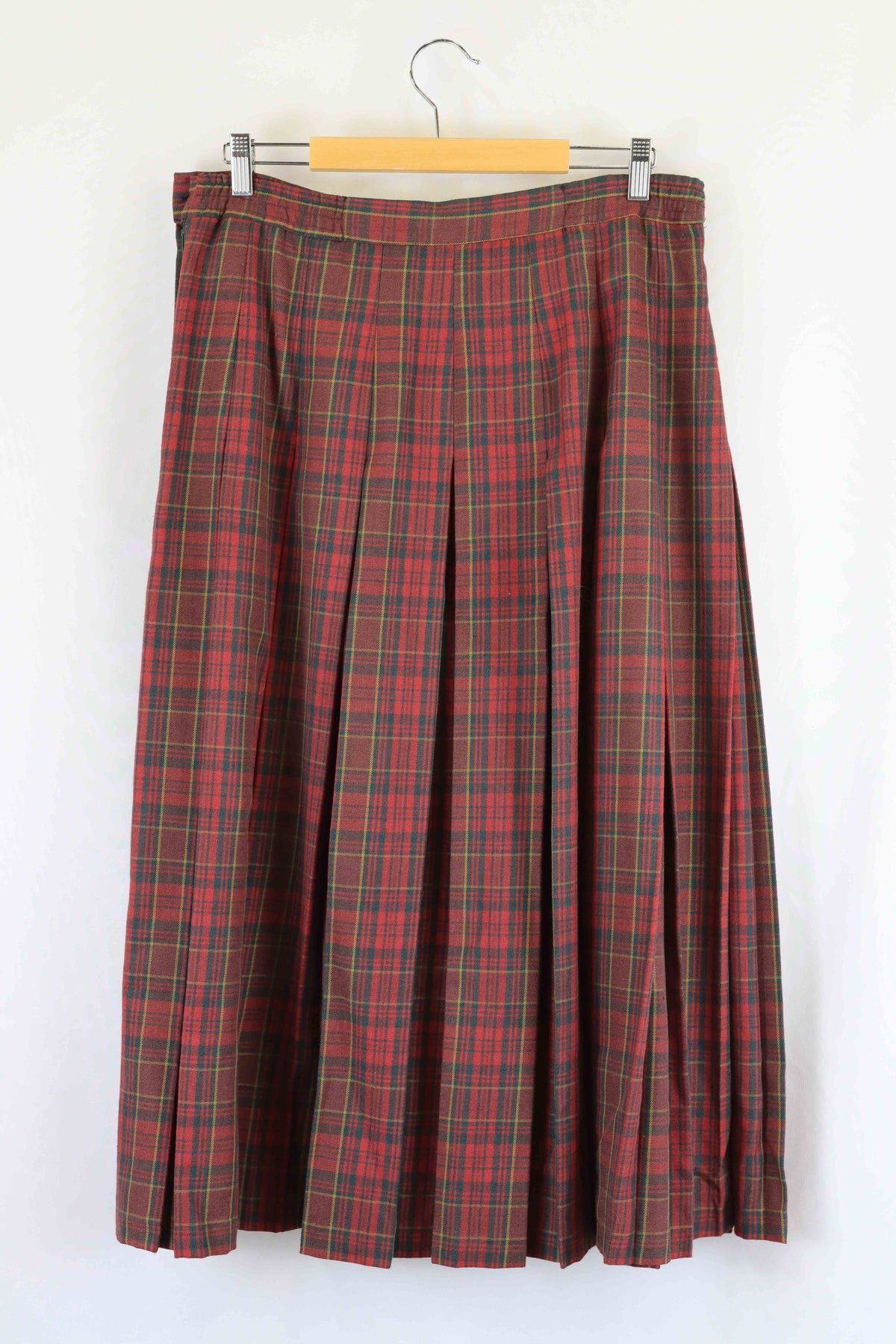 Toronto Vintage Red Check Skirt 16