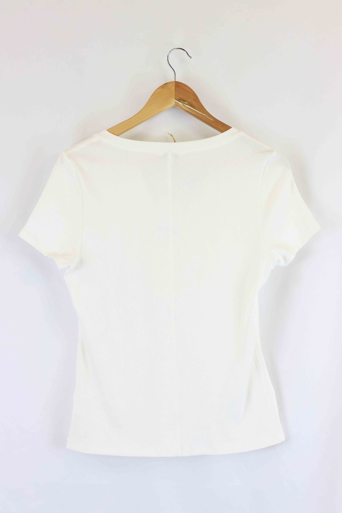 Grab Denim White Top M