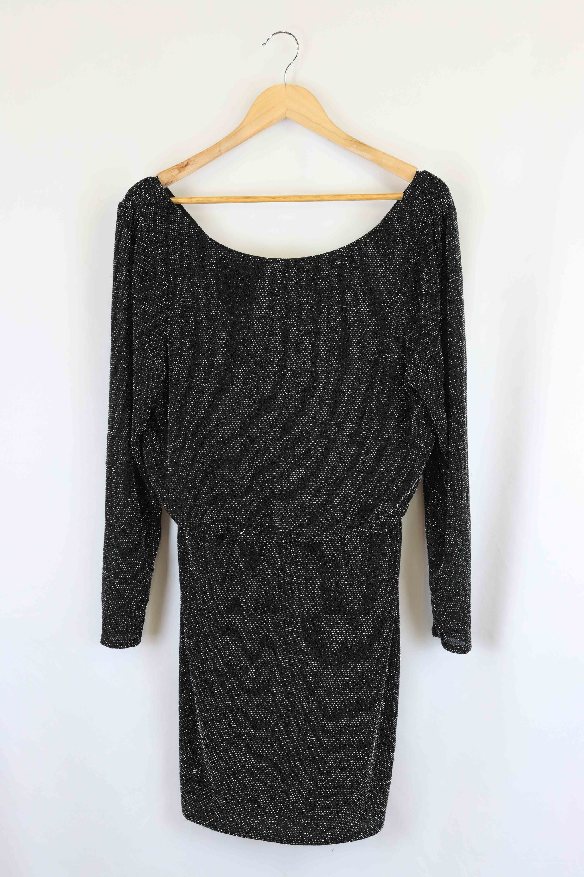 Forever new black glitter sales dress