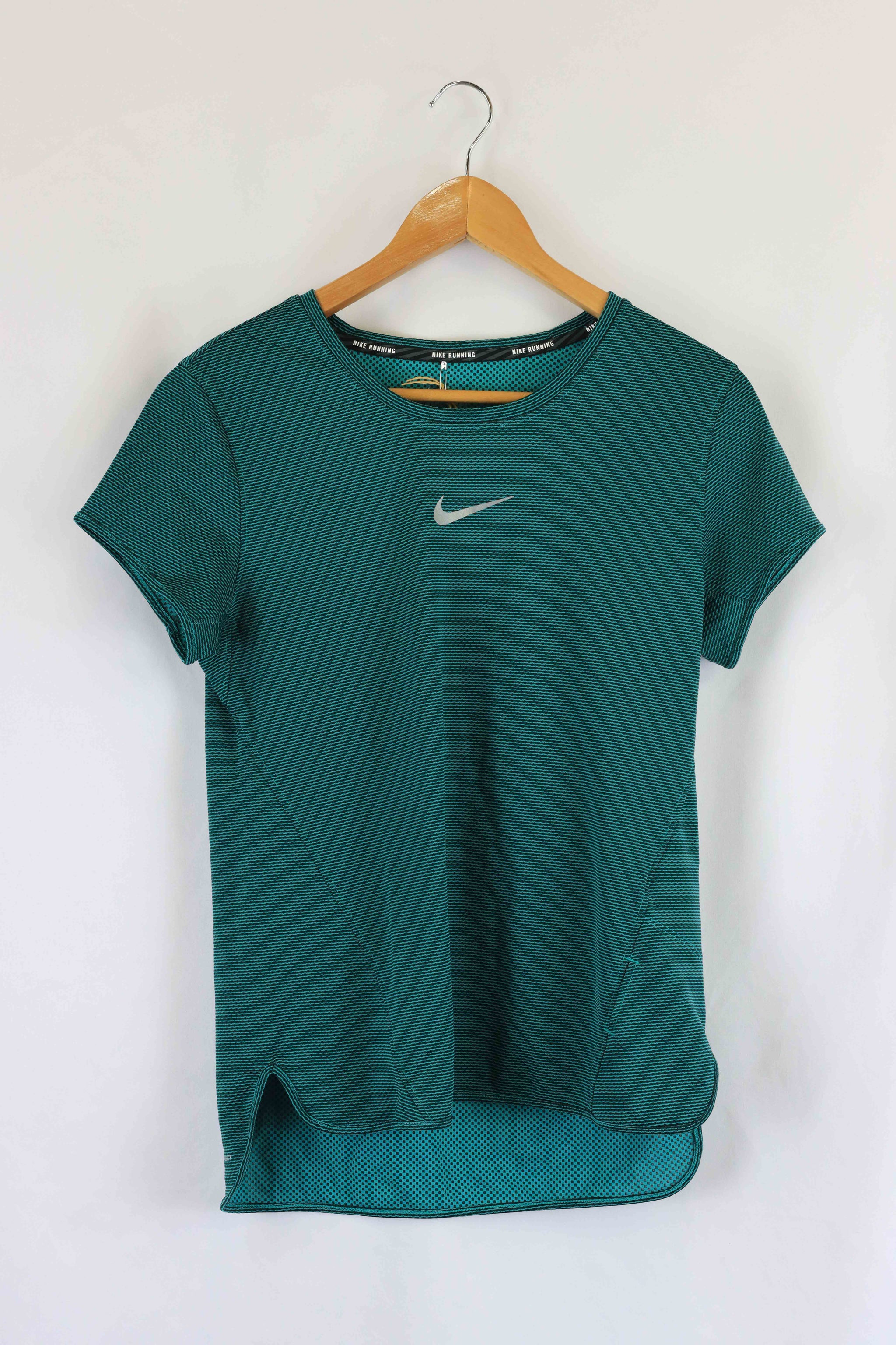 Green and 2025 blue nike shirt