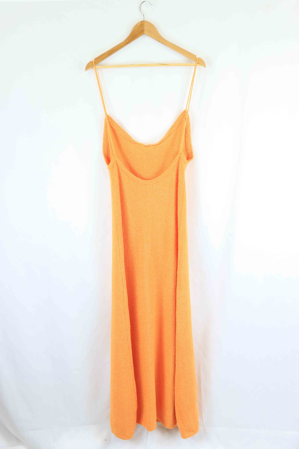 Showpo Orange Maxi Dress 14