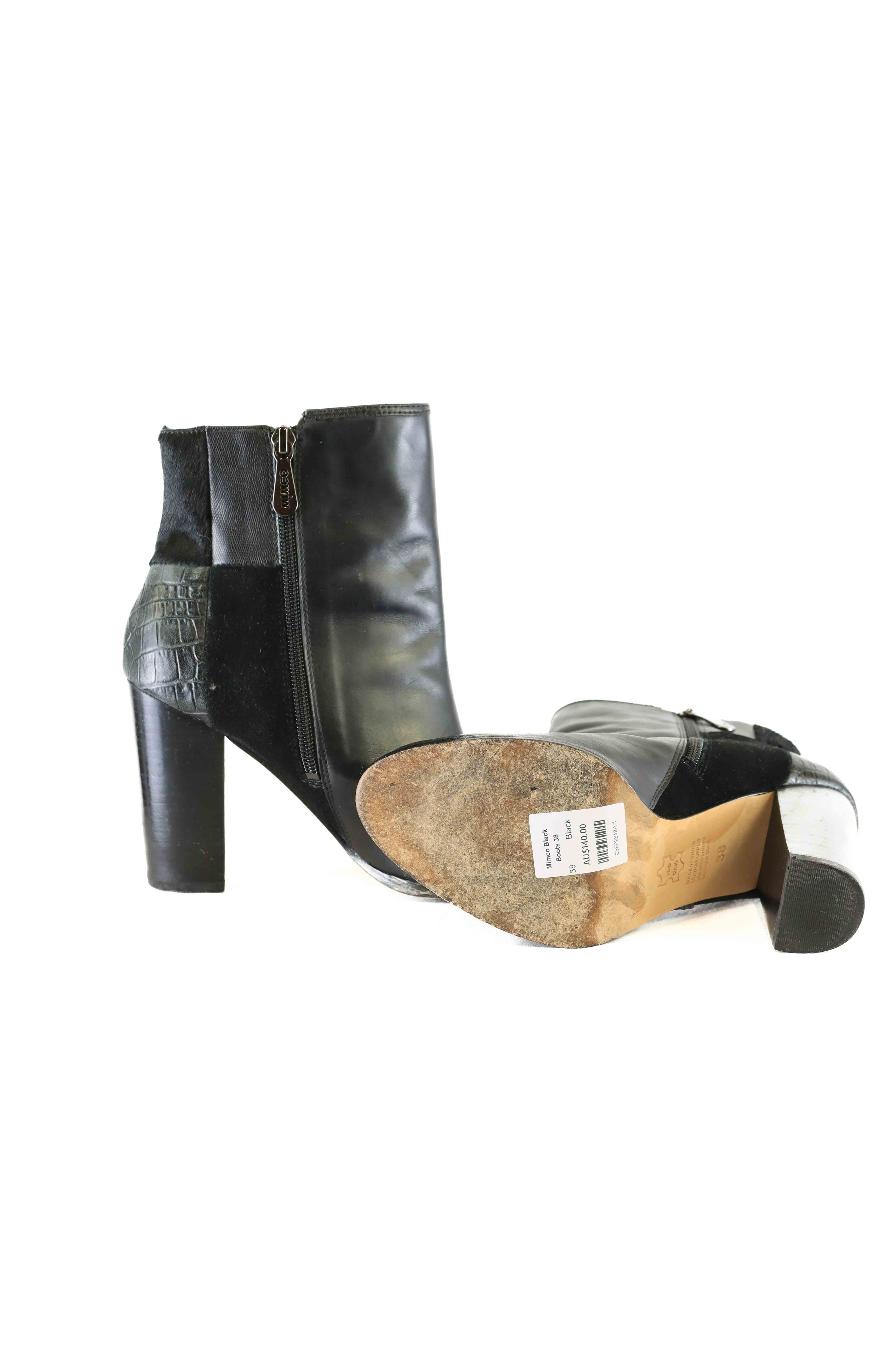 Mimco boots sale sales