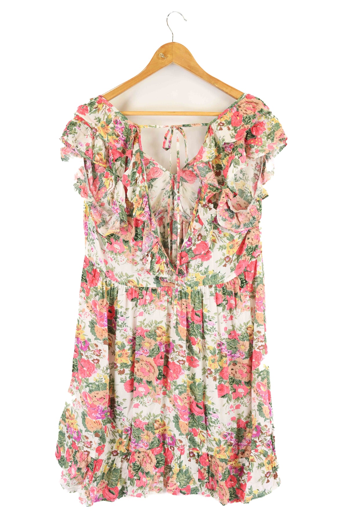 Auguste Floral Midi Dress with Back Cutout 12