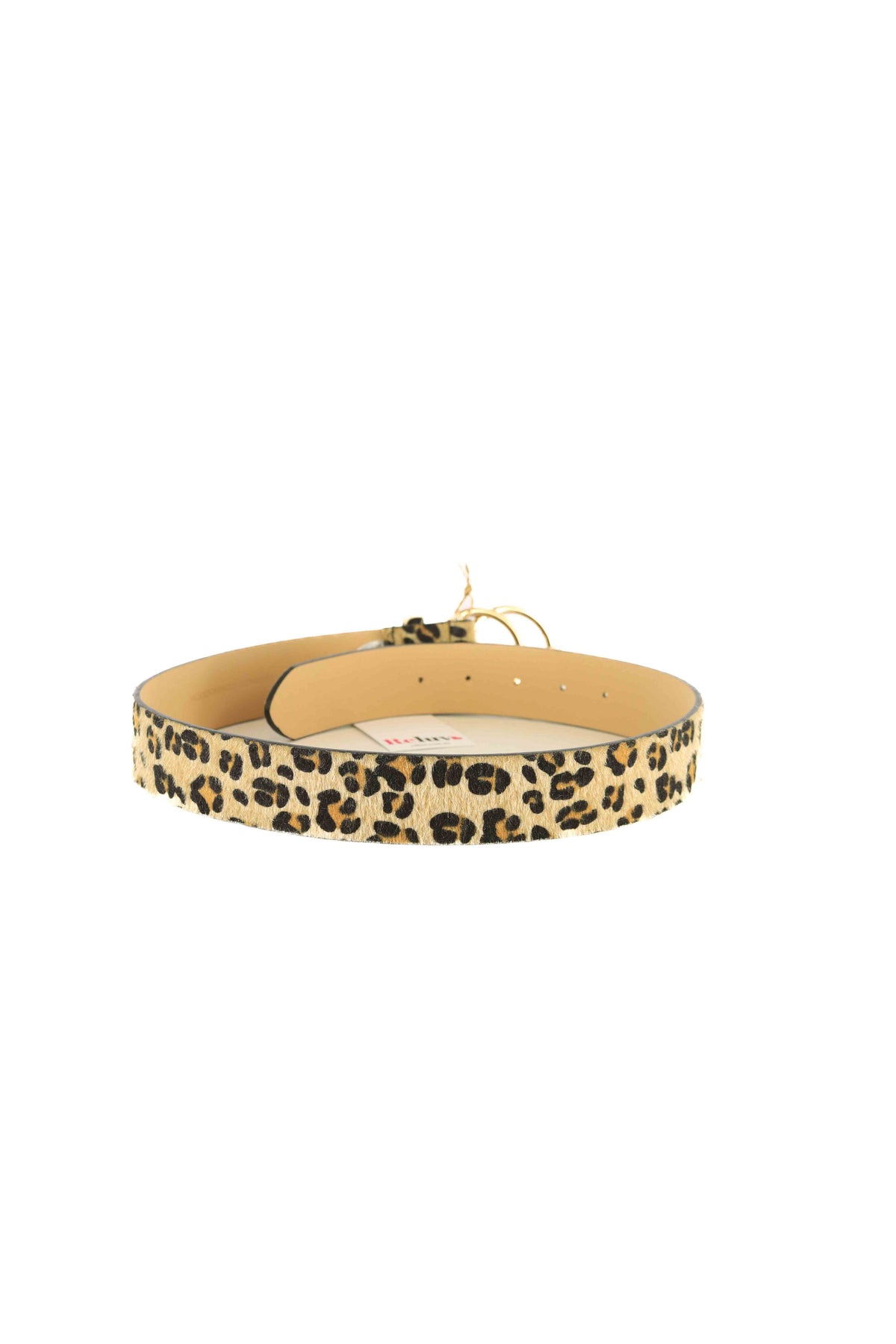 French Connection Leopard Print Belt