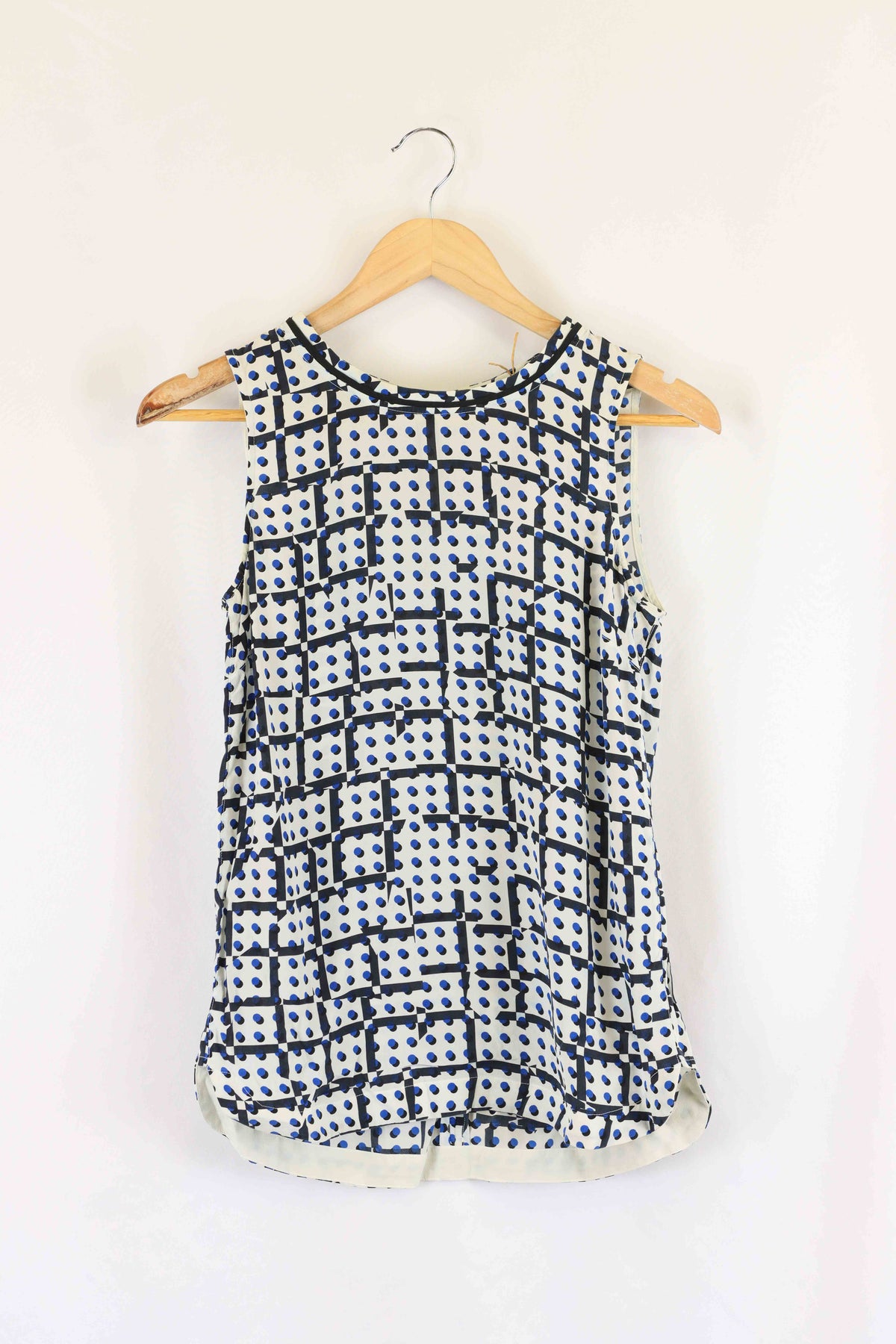 Marcs Patterned Blue Top 8