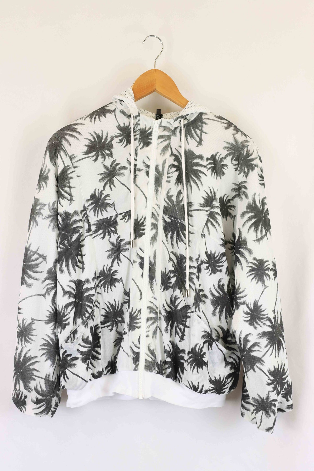 First Base Palm Tree Black And White Jacket S