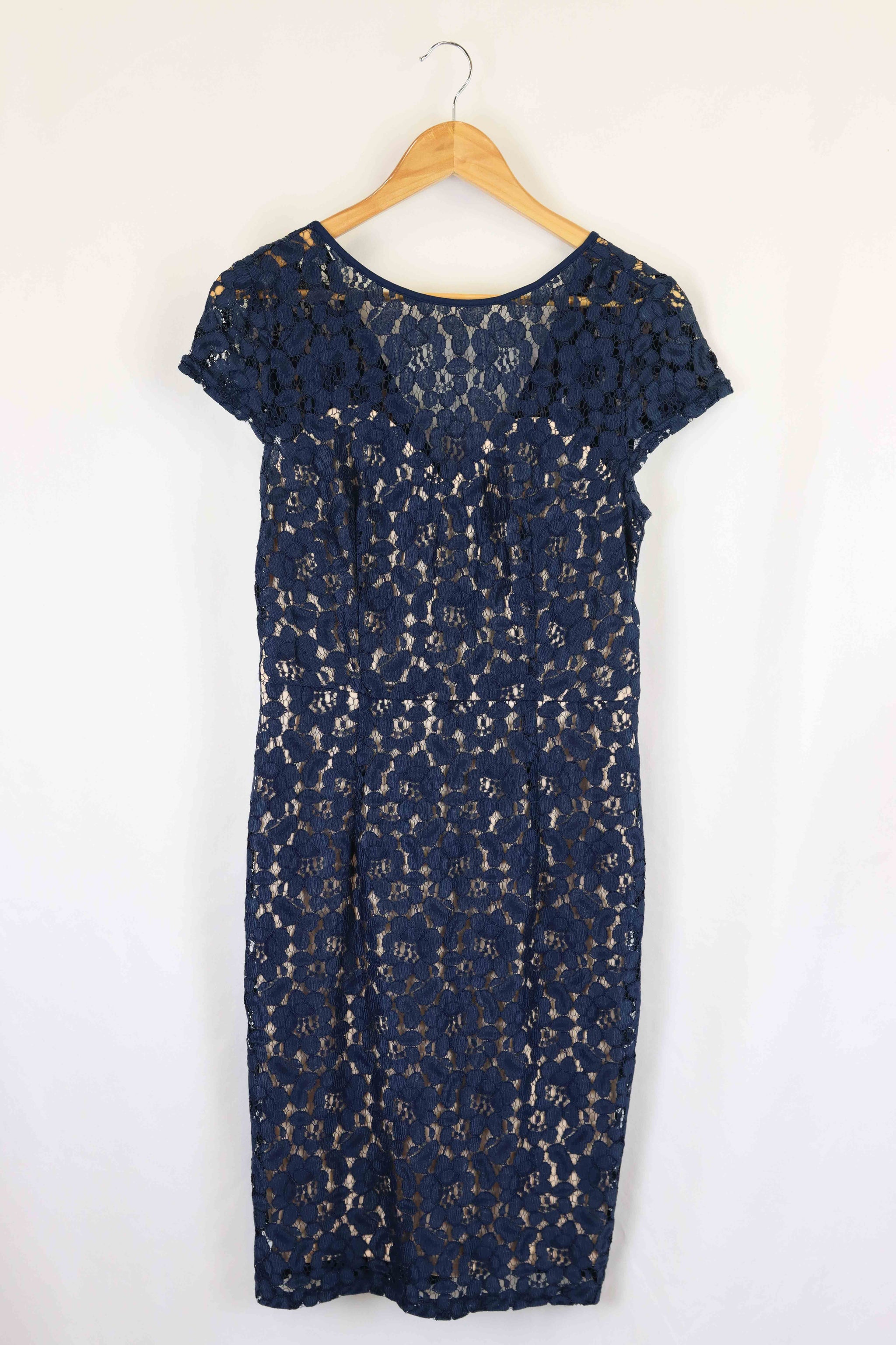 Dorothy perkins navy lace dress discount