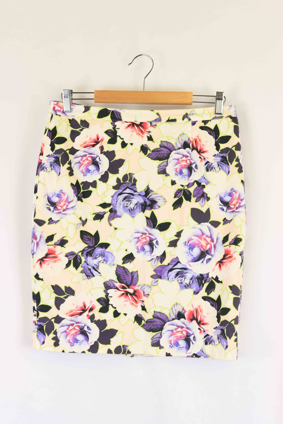 Tokito Cream Floral Pencil Skirt 12