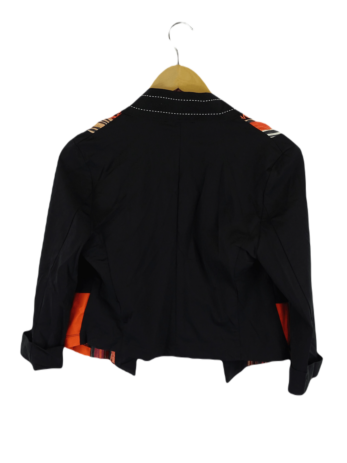 David Pond Black And Orange Jacket 8
