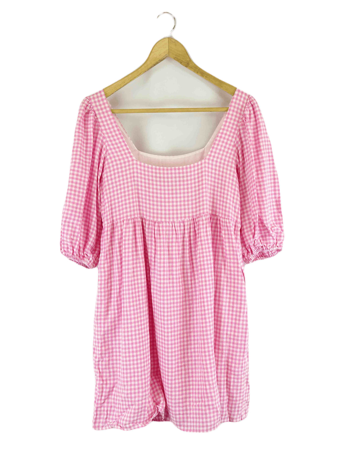 Sportsgirl Pink Puff Sleeve Dress 4