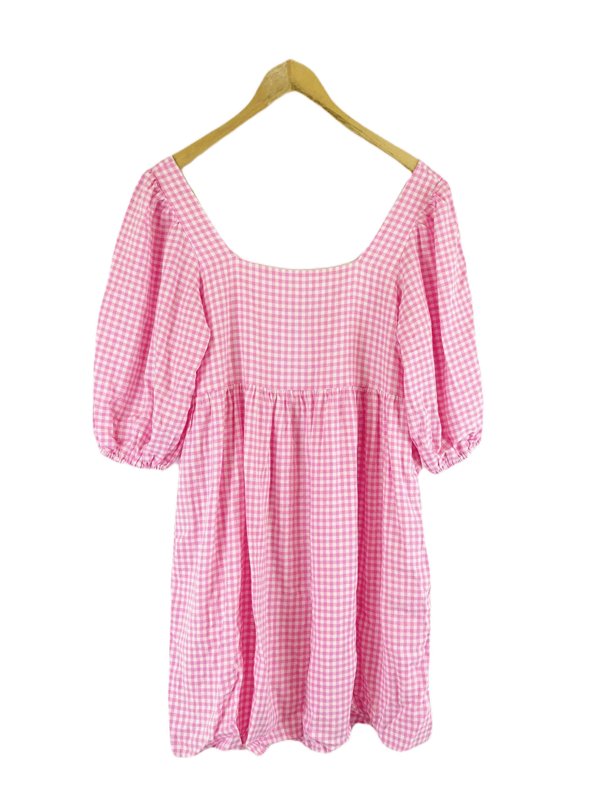 Sportsgirl Pink Puff Sleeve Dress 4